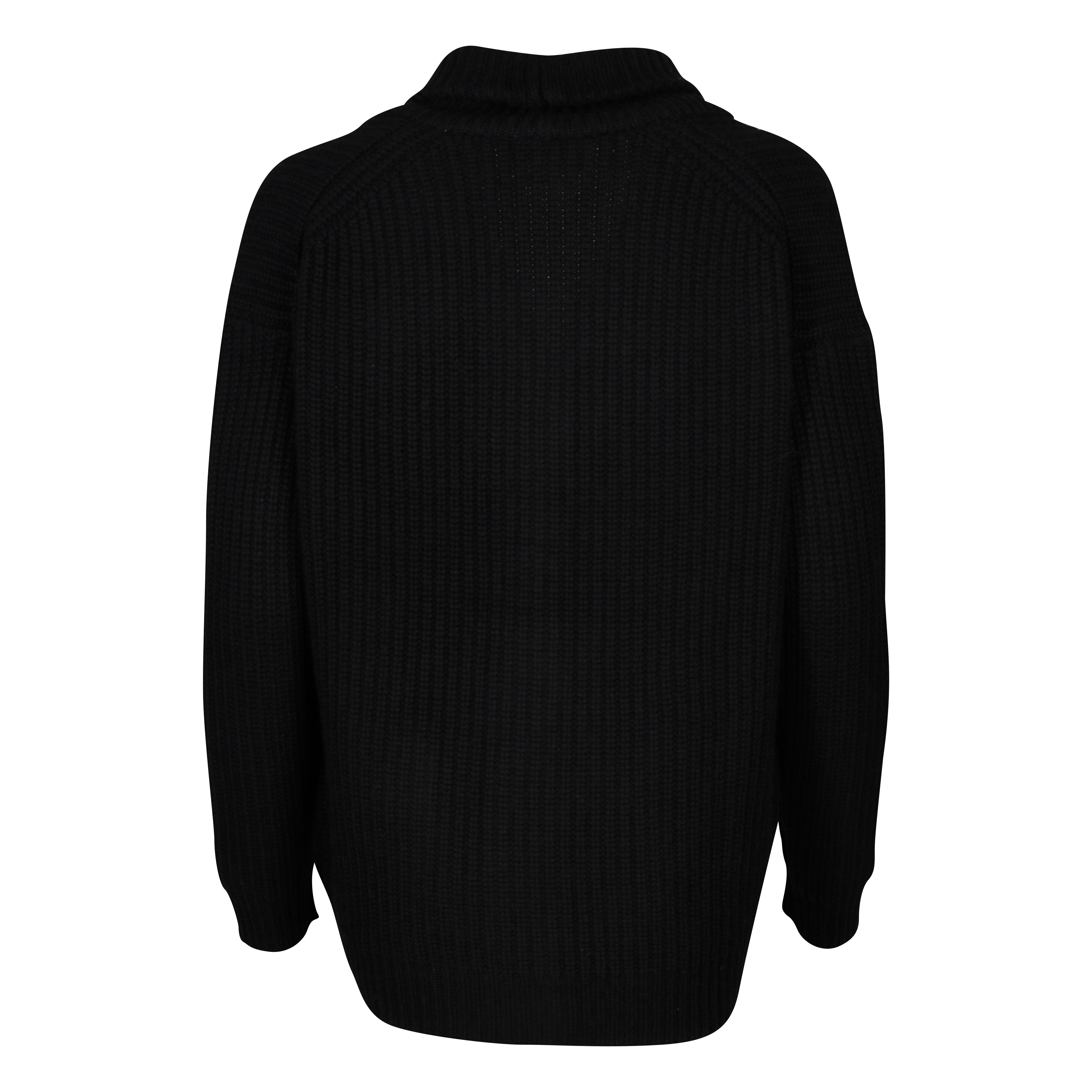 Nili Lotan Somer Cashmere Cardigan in Black L