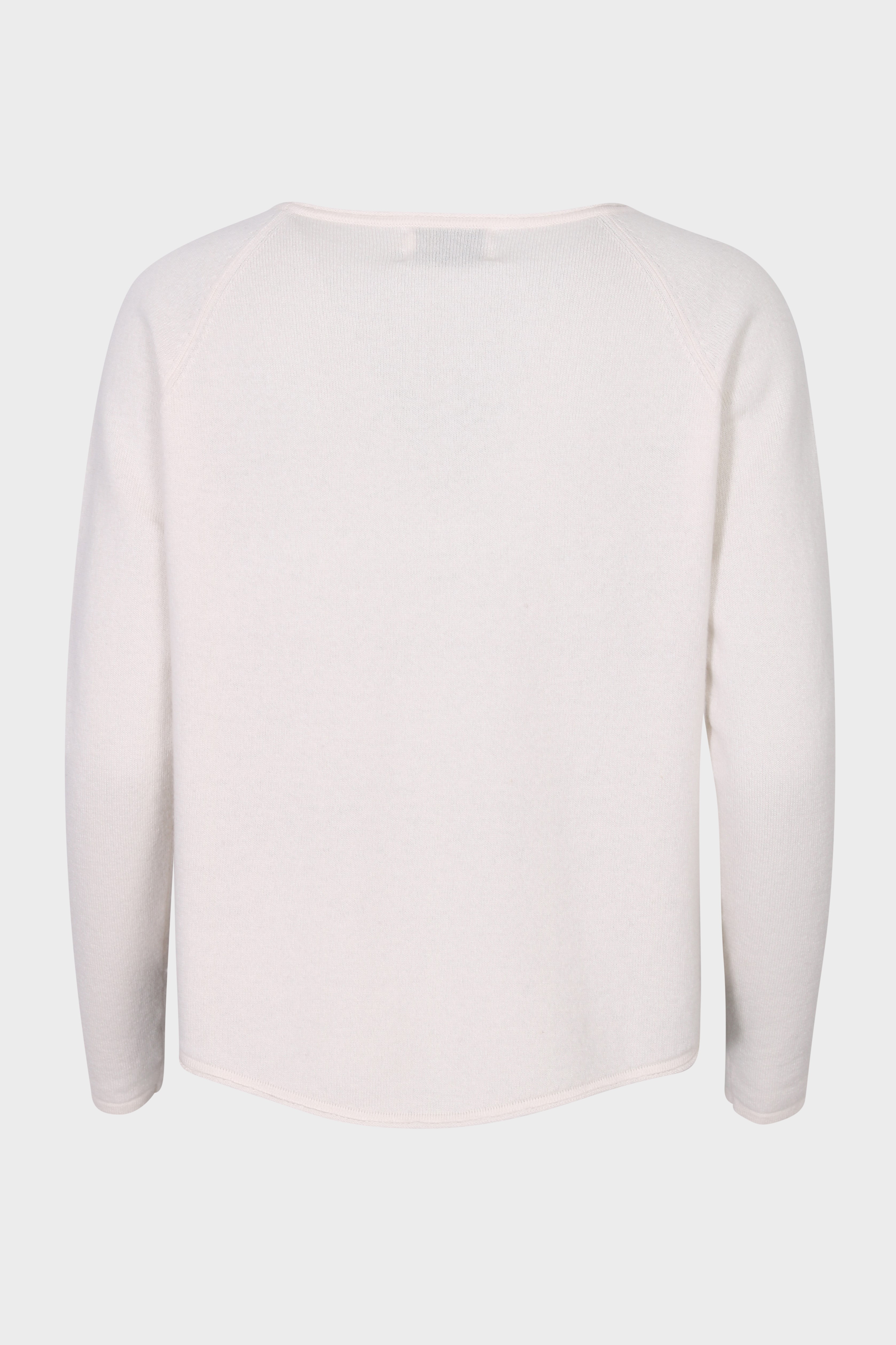 FLONA Cashmere Sweater in Offwhite S