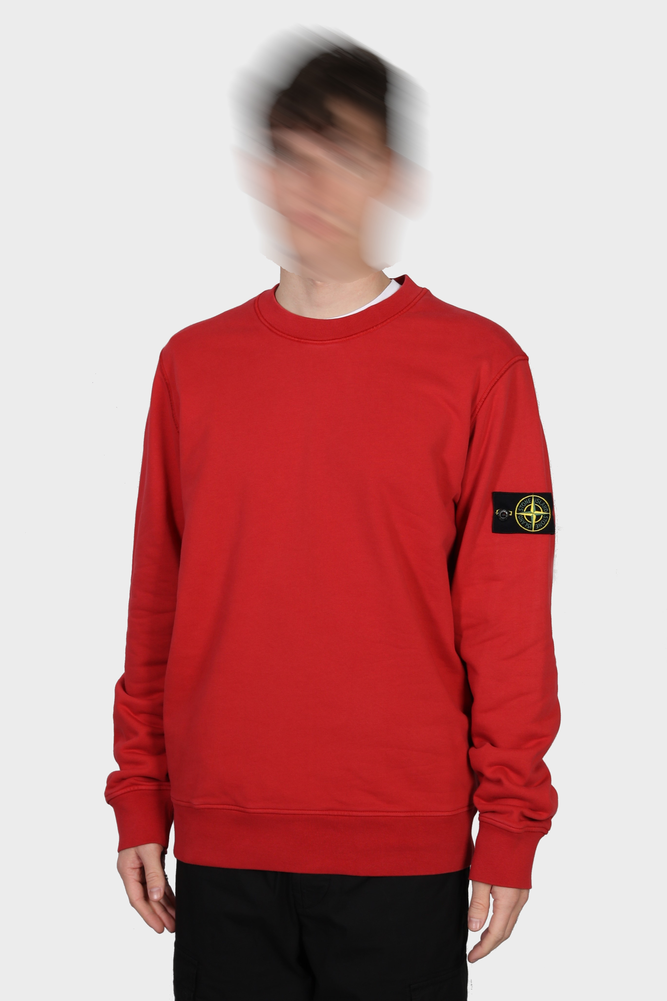 STONE ISLAND Sweatshirt in Red 2XL