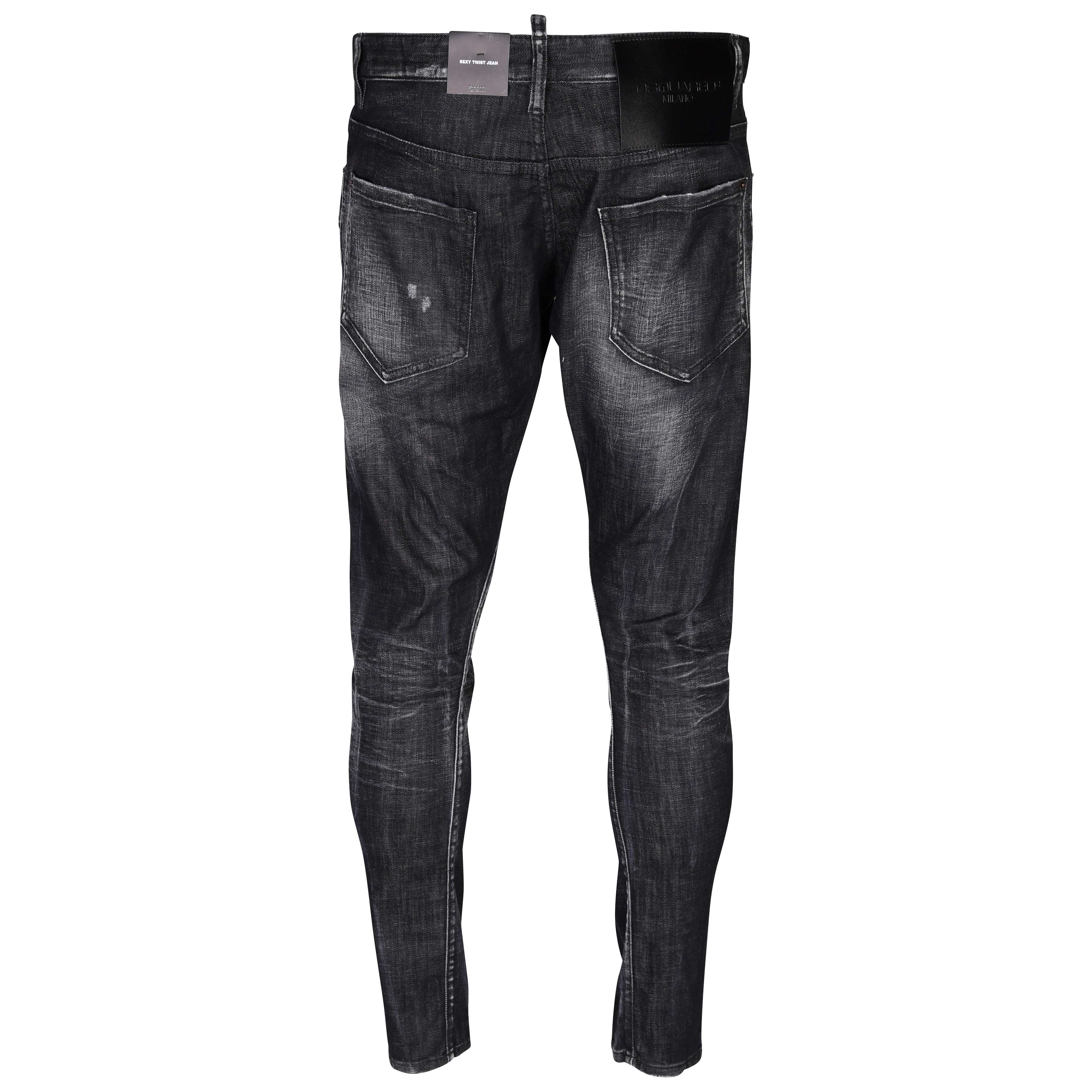 Dsquared Jeans Sexy Twist Black Washed