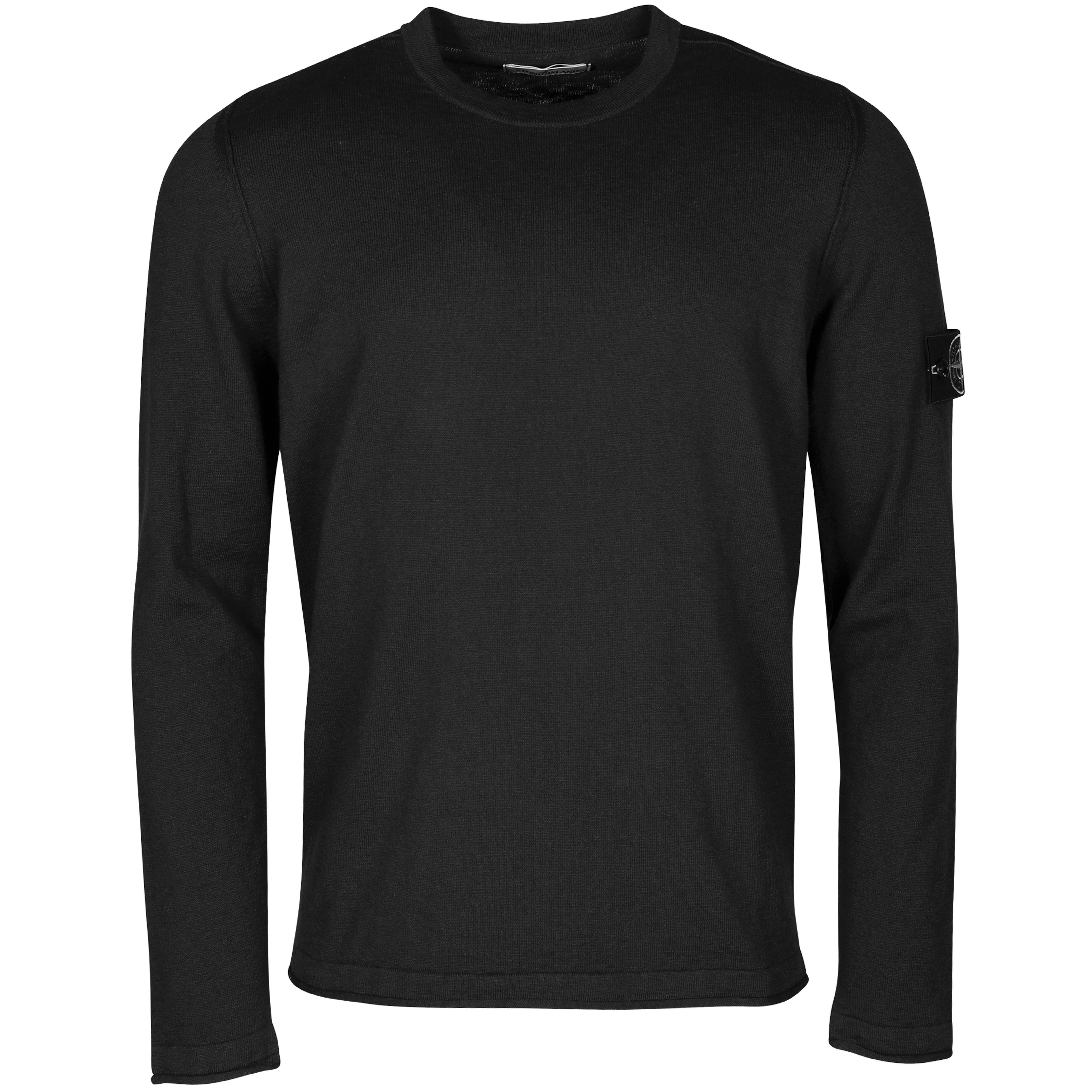 Stone Island Knit Sweater in Black