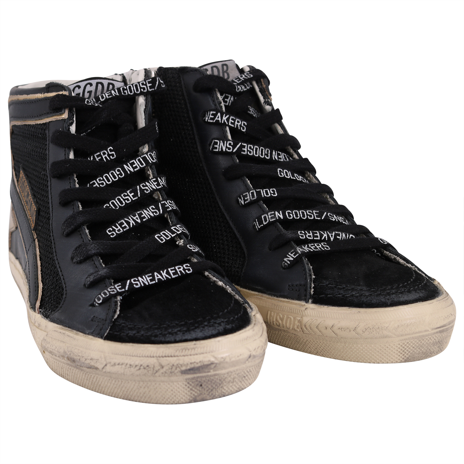 Golden Goose Sneaker Slide Black/Gold 37