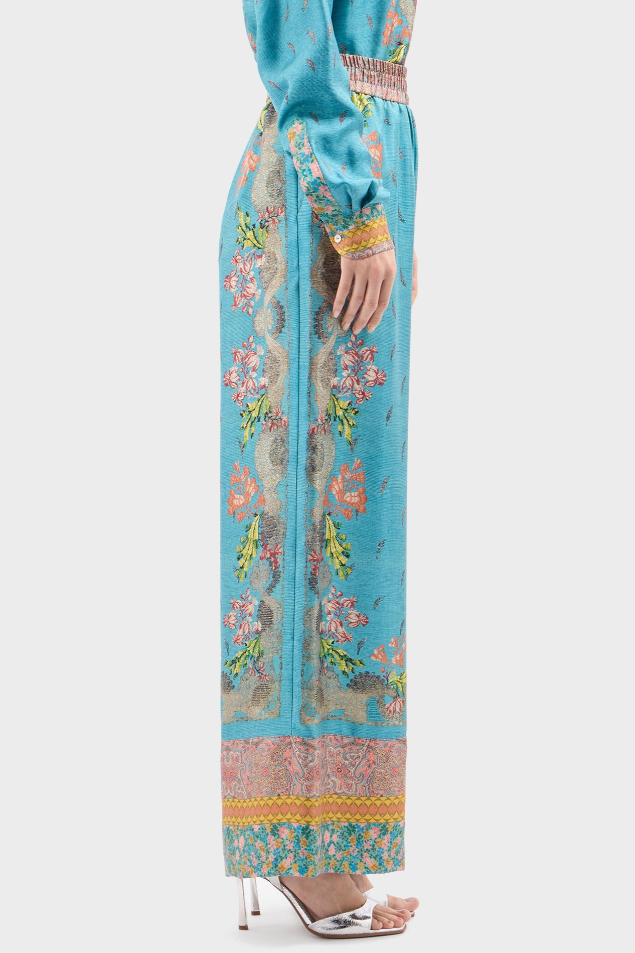 PIERRE-LOUIS MASCIA Long Silk Pant