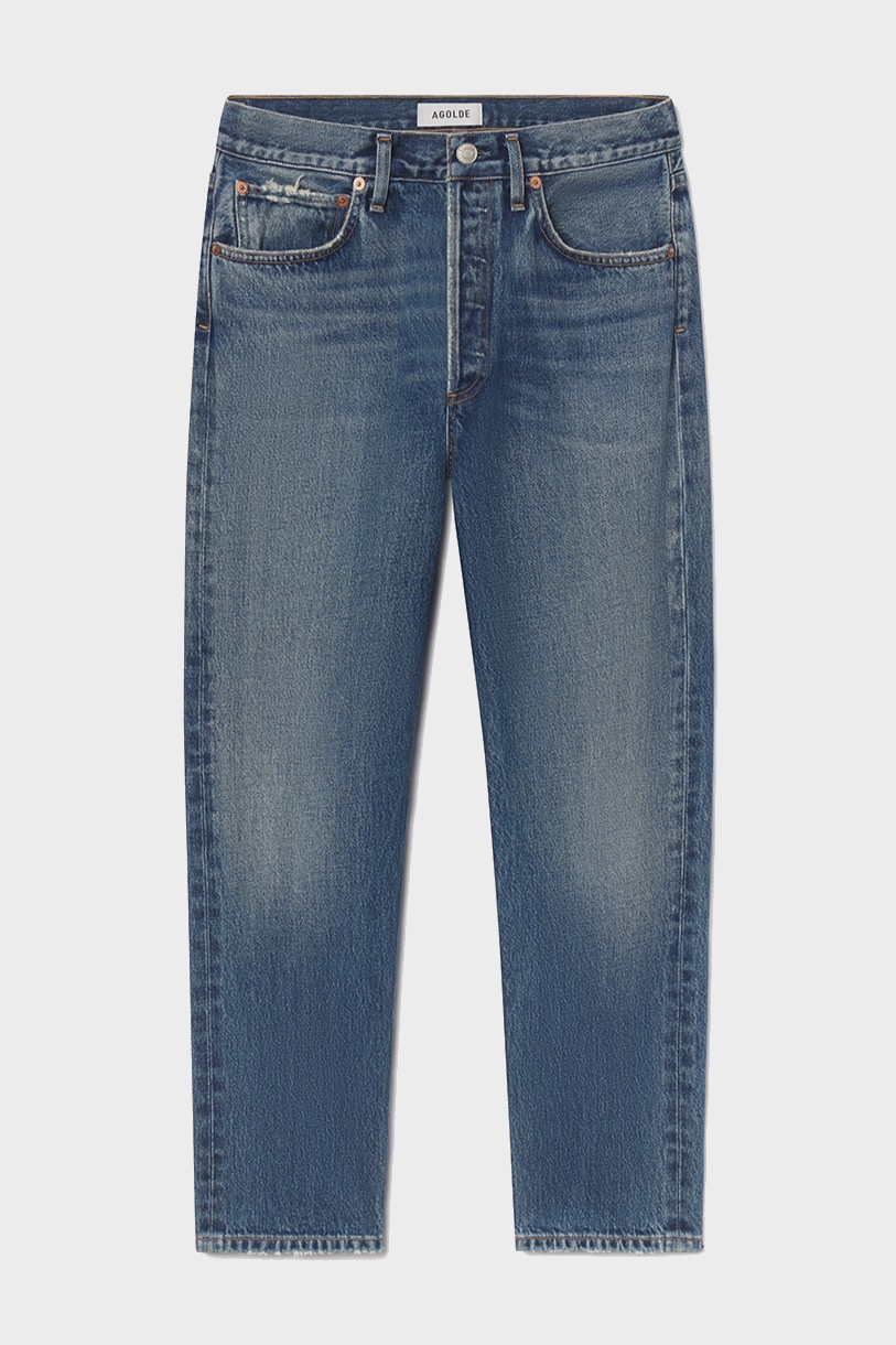 AGOLDE 90's Crop Jeans in Bounty
