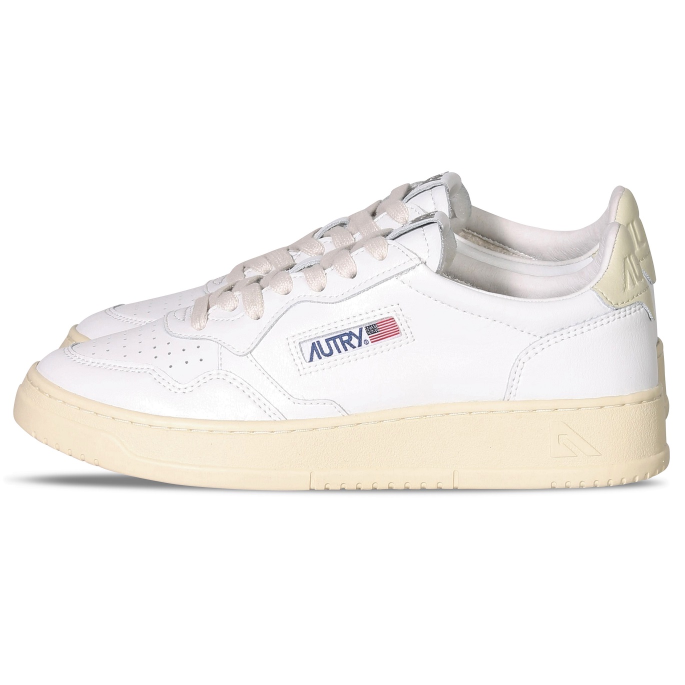 AUTRY ACTION SHOES Sneaker Low in White/Beige 35