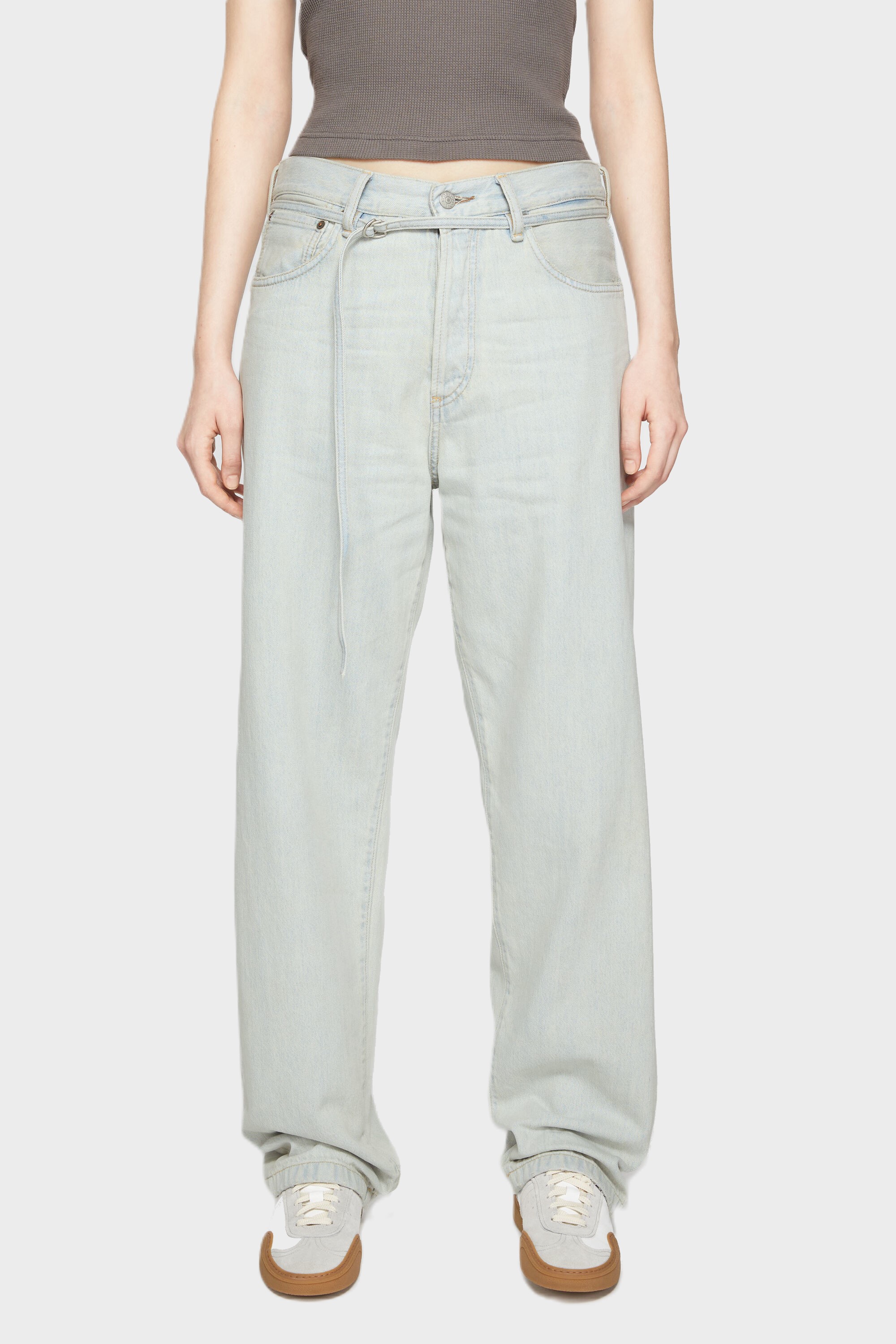 ACNE STUDIOS 1991 Toj U Mirage Jeans in Light Blue
