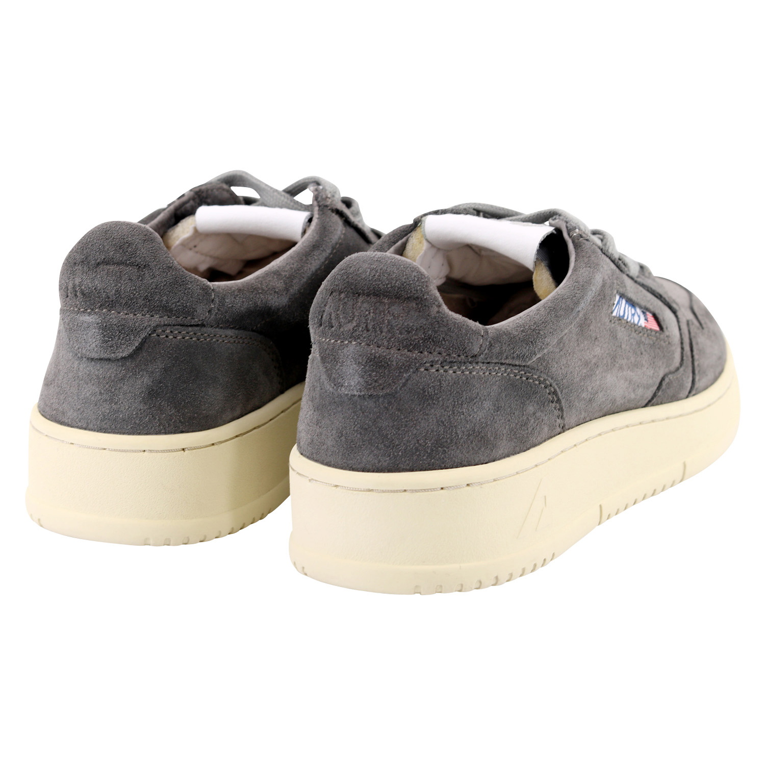 Autry Action Shoes Vintage Sneaker Suede Grey 43