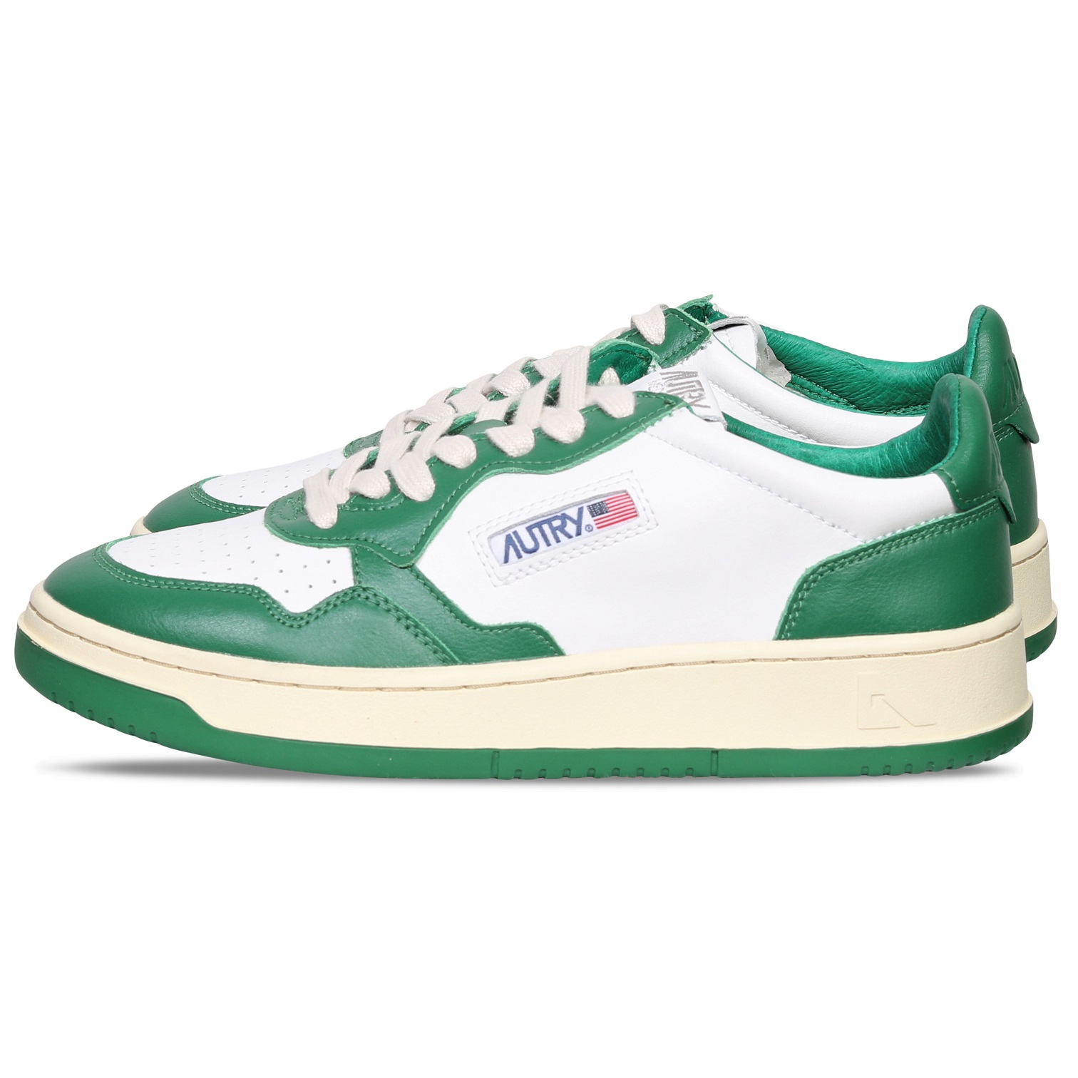 Autry Action Shoes Low Sneaker White/Green