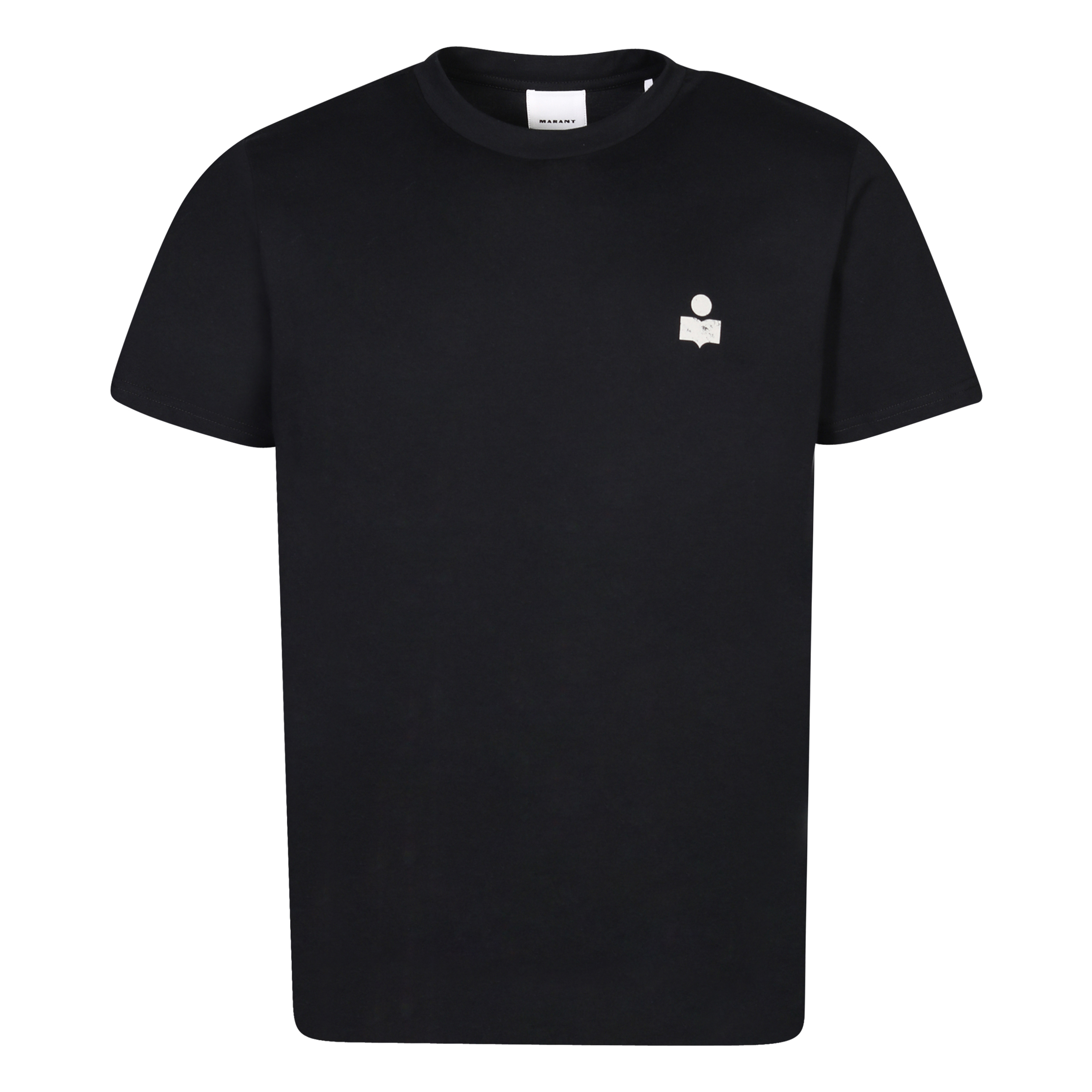 Isabel Marant Zafferh T-Shirt in Black/Ecru M