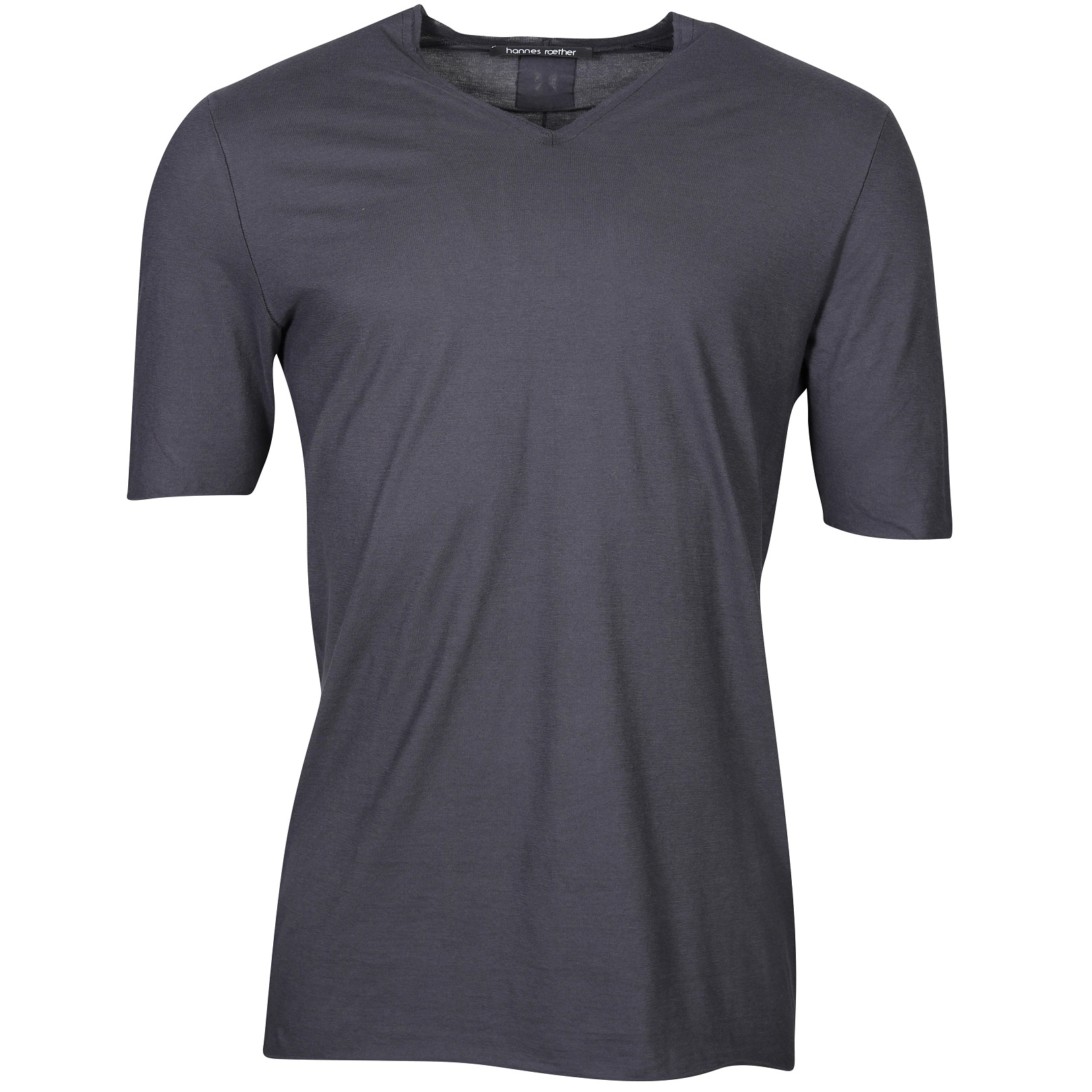 Hannes Roether V-Neck T-Shirt in Posh