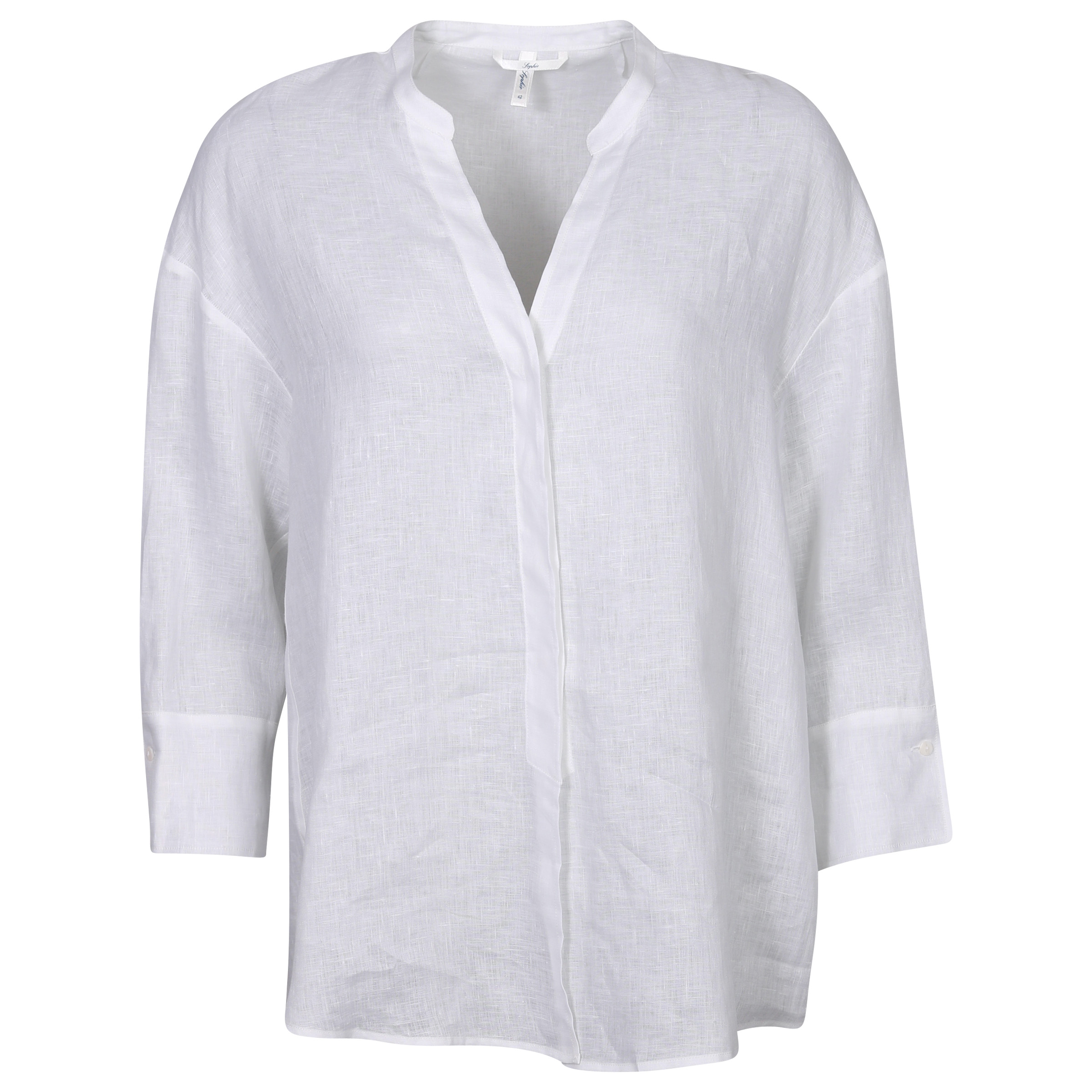 Sophie Linen Shirt Opis White