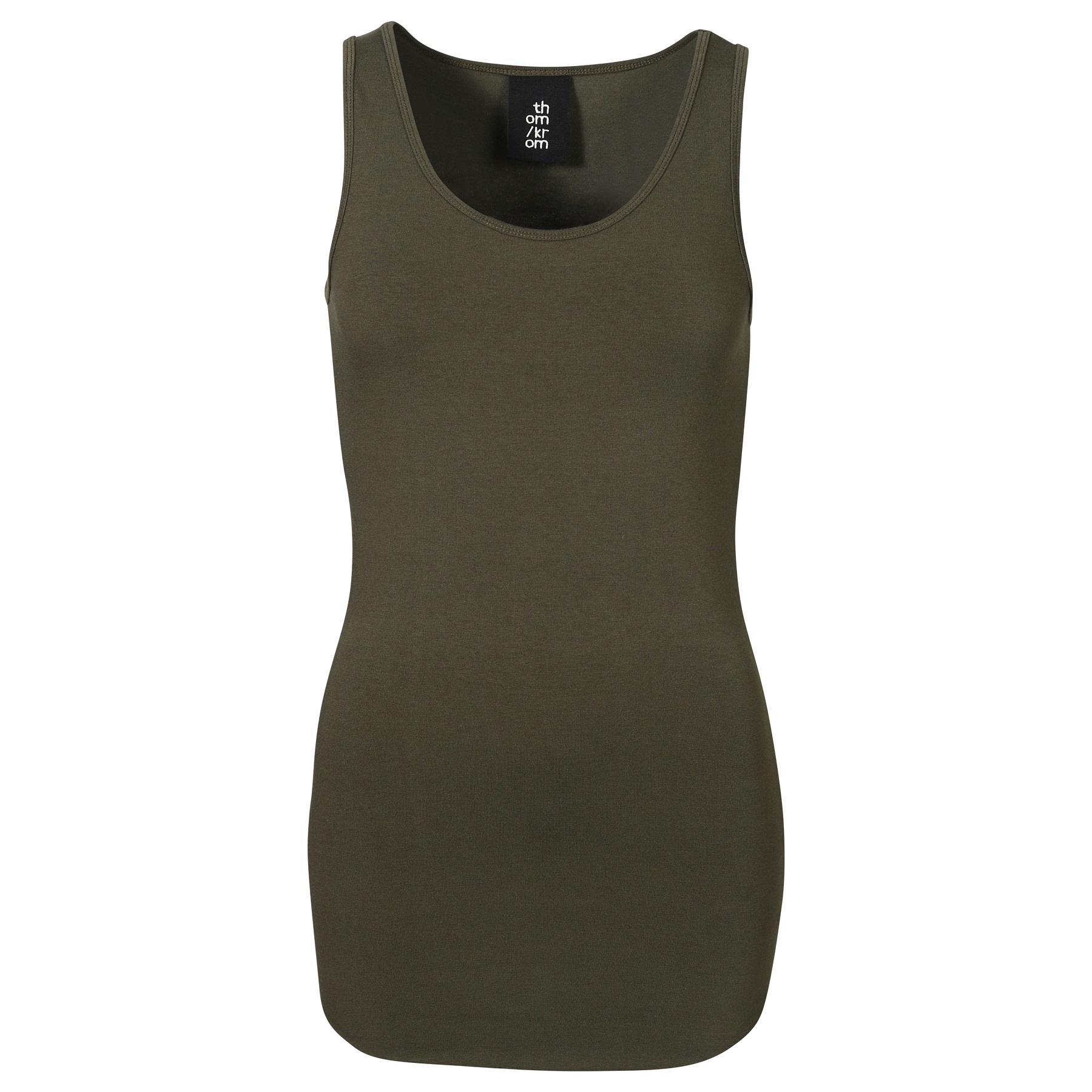 THOM KROM Tank Top in Green