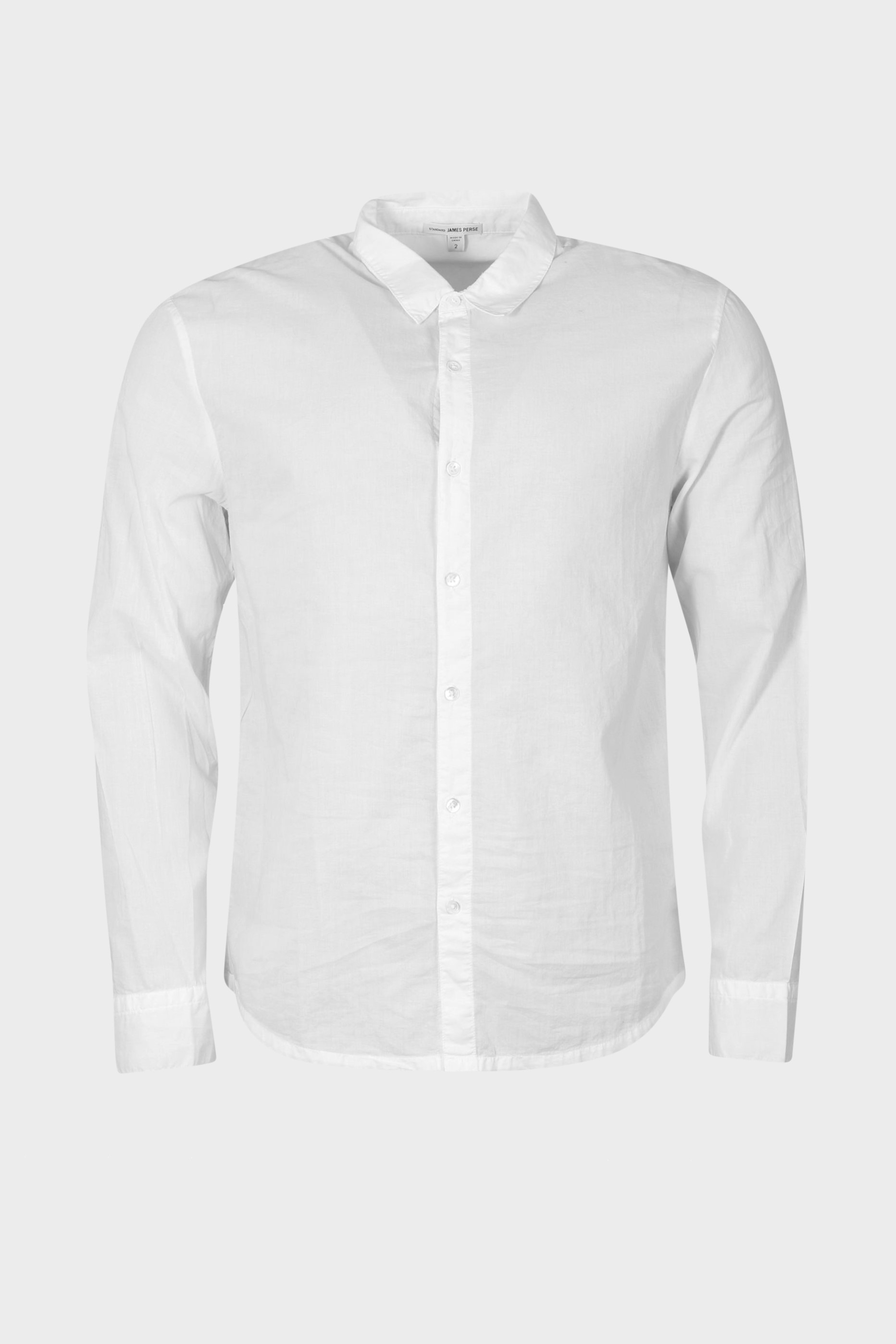 JAMES PERSE Shirt Standard in White JAMES PERSE Shirt Standard in White