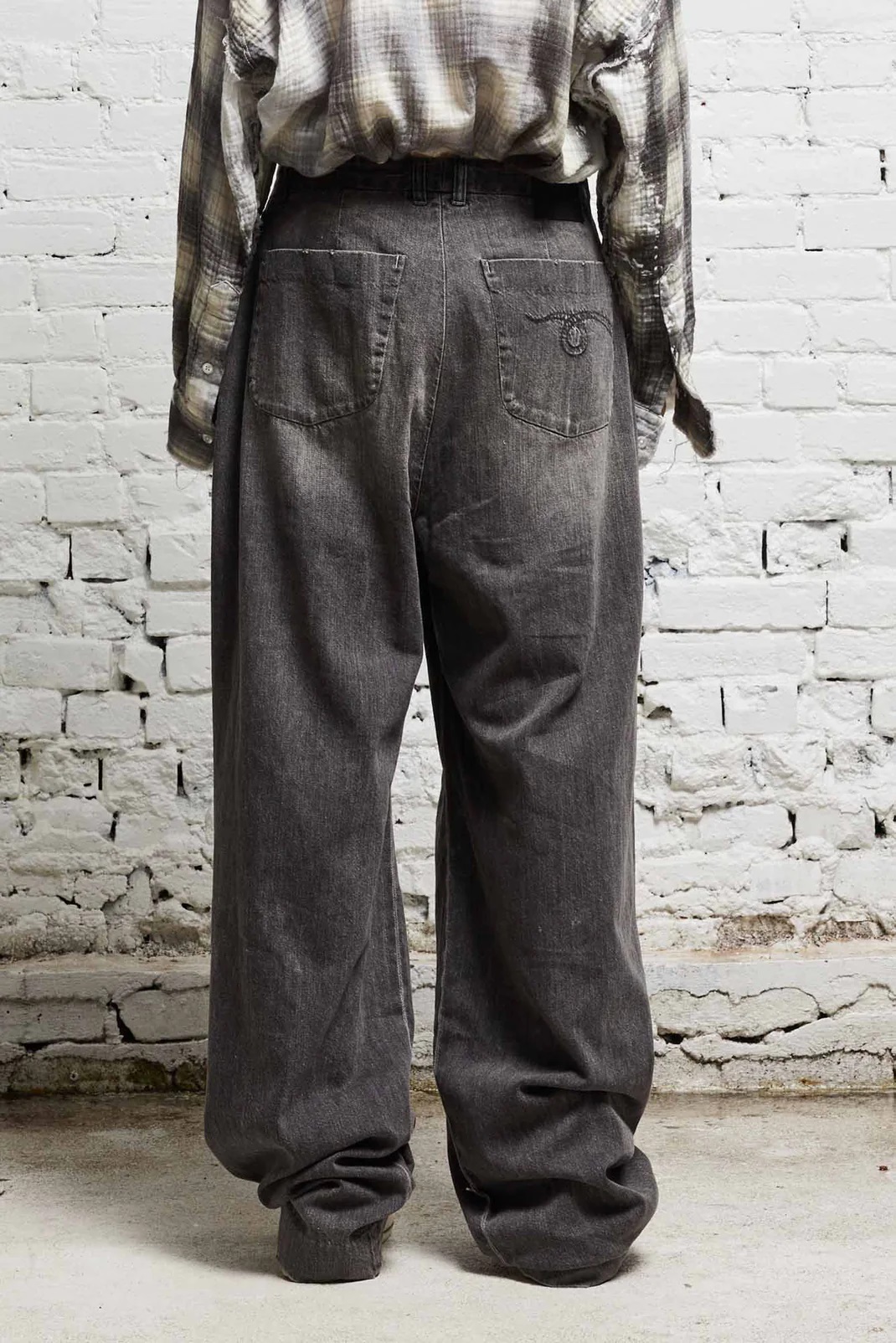 R13 Wayne Articulated Knee Denim Trouser  24