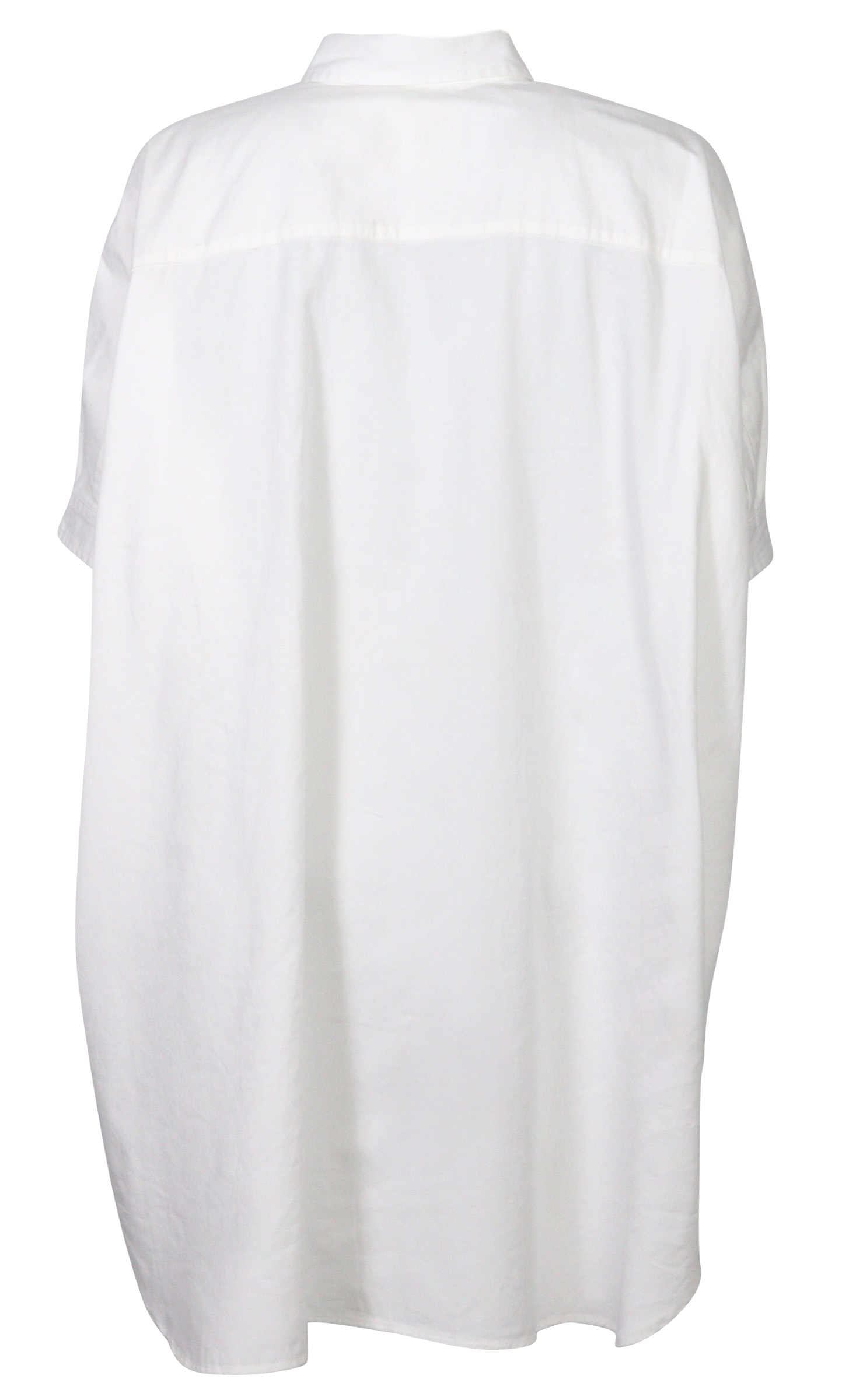 R13 Long Oversized Cotton Shirt White M