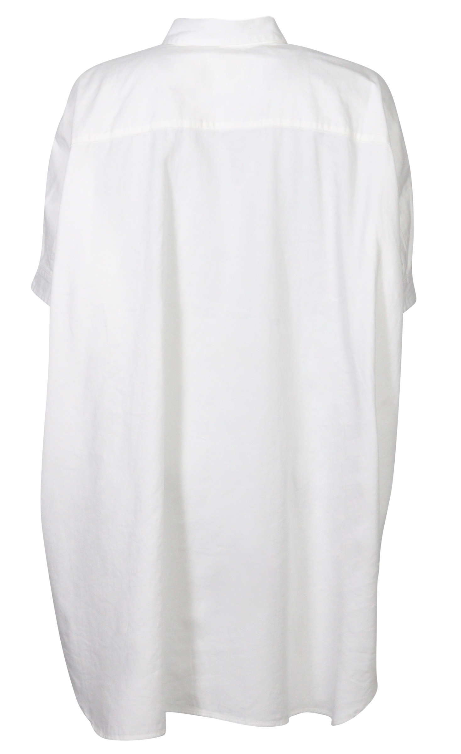 R13 Long Oversized Cotton Shirt White XS