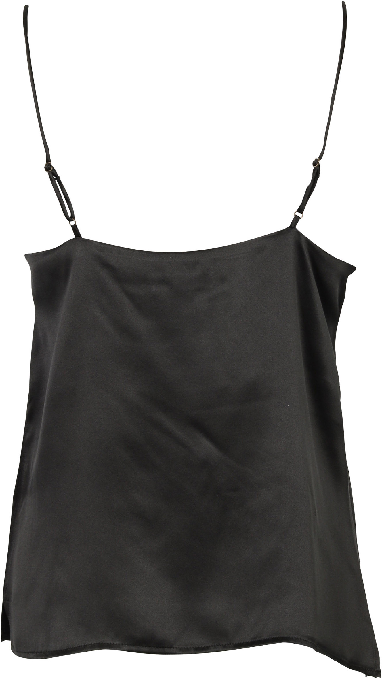 Anine Bing Silk Top Gwyneth Black M