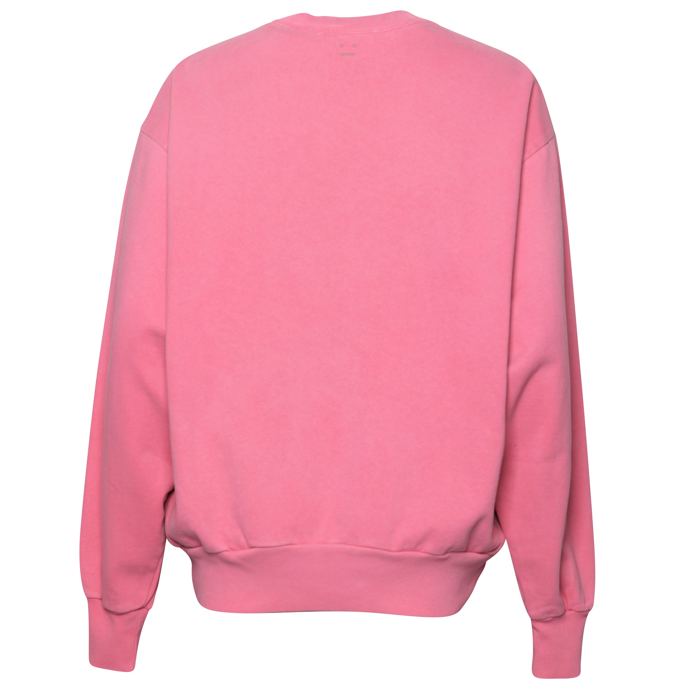 Acne Studios Face Sweatshirt in Bubblegum Pink L