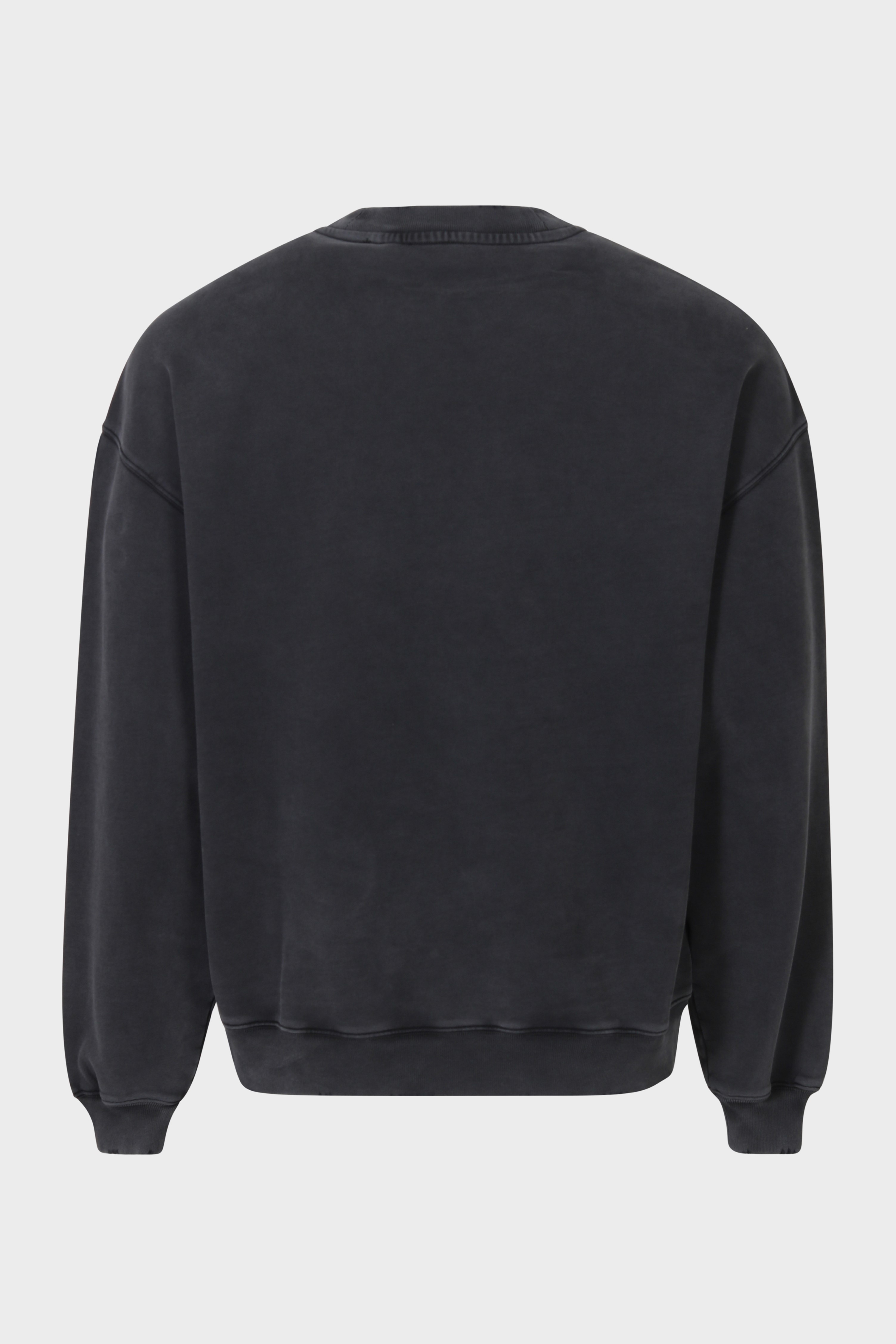 AXEL ARIGATO Wes Distrezzed Sweatshirt in Washed Black L