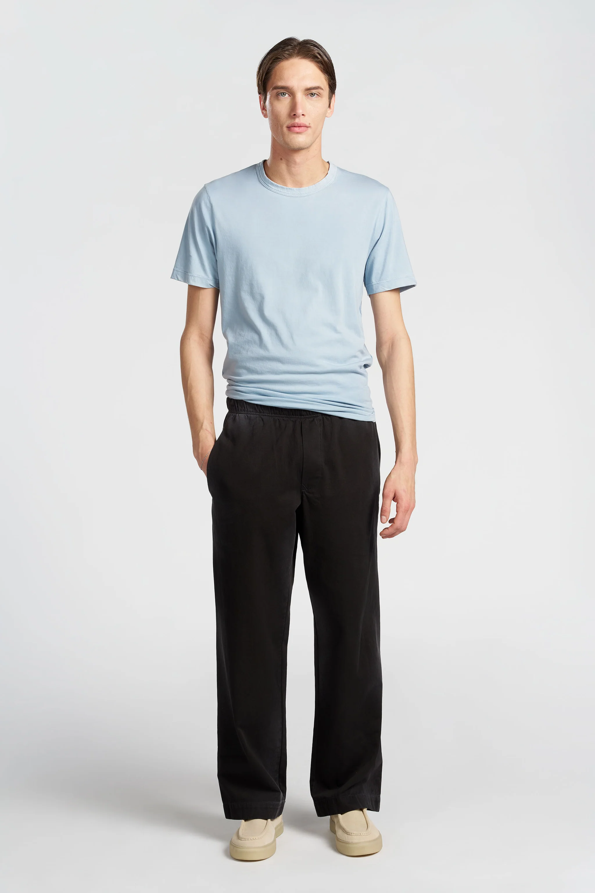 COTTON CITIZEN Classic Crewneck T-Shirt in Vintage Crystalline