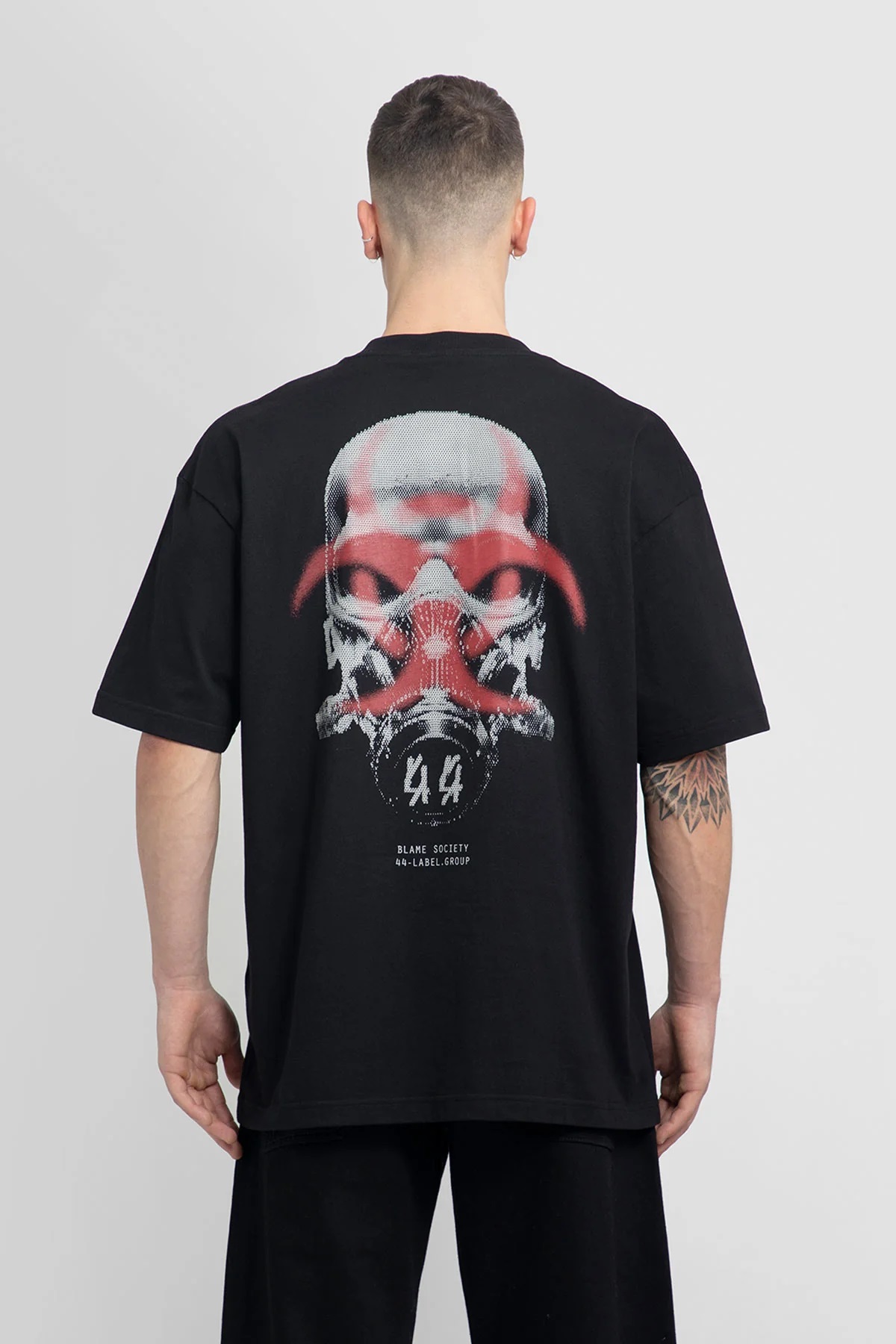 44 LABEL GROUP Fallout T-Shirt in Black L