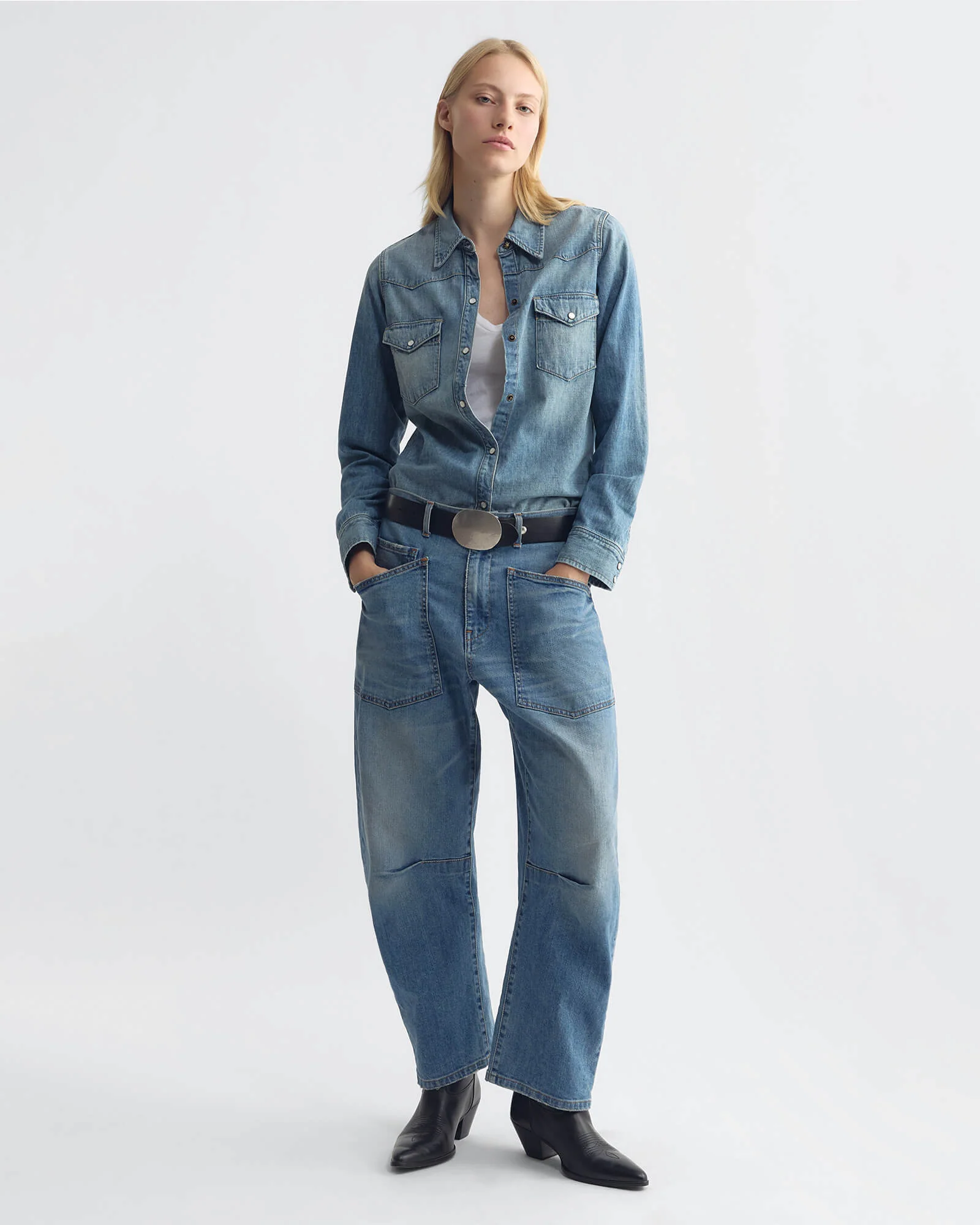 NILI LOTAN Shon Jeans in Cienna Wash