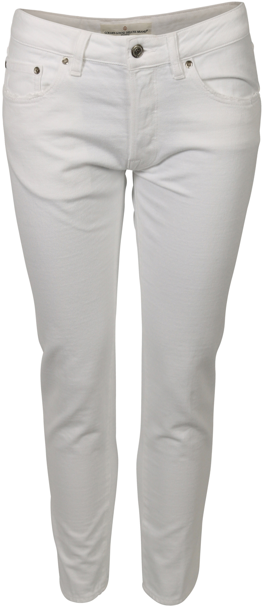 Golden Goose Jeans Jolly White