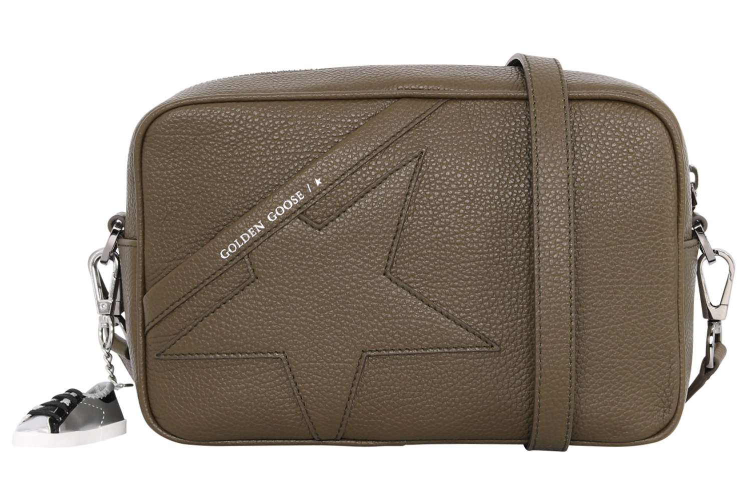 Golden Goose Star Bag Black Olive