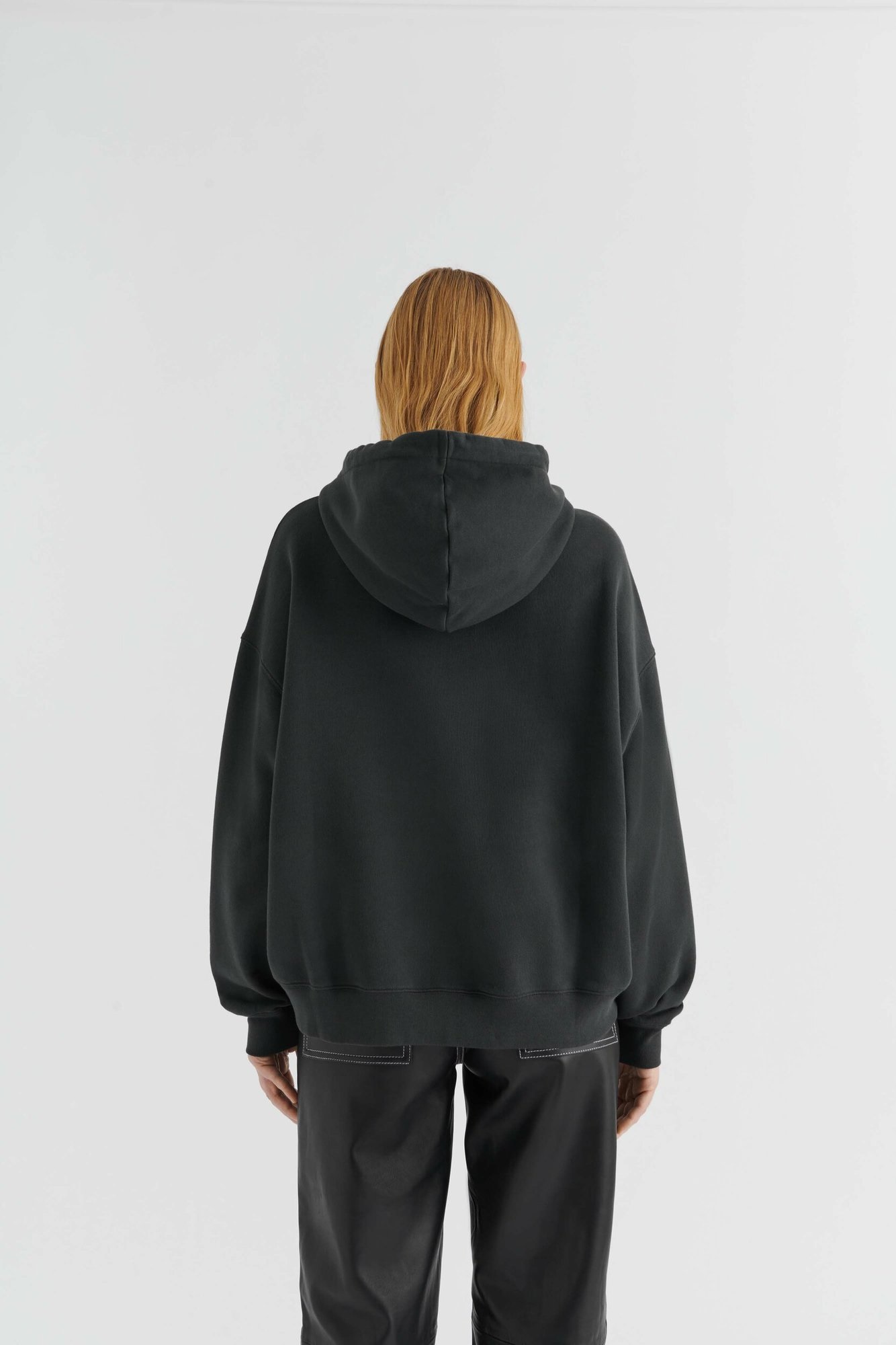 AXEL ARIGATO Link Zip-Hoodie in Faded Black L