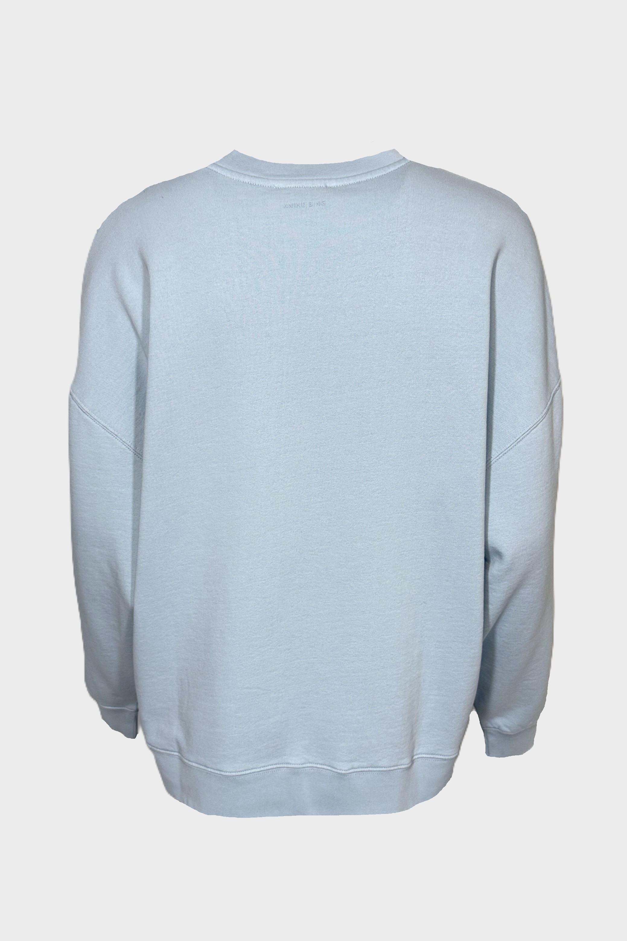ANINE BING Miles Sweatshirt in Pale Blue