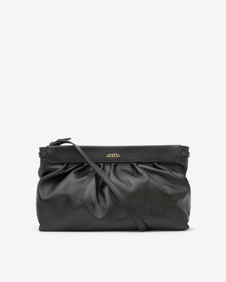 ISABEL MARANT Luz Small Pouch in Black