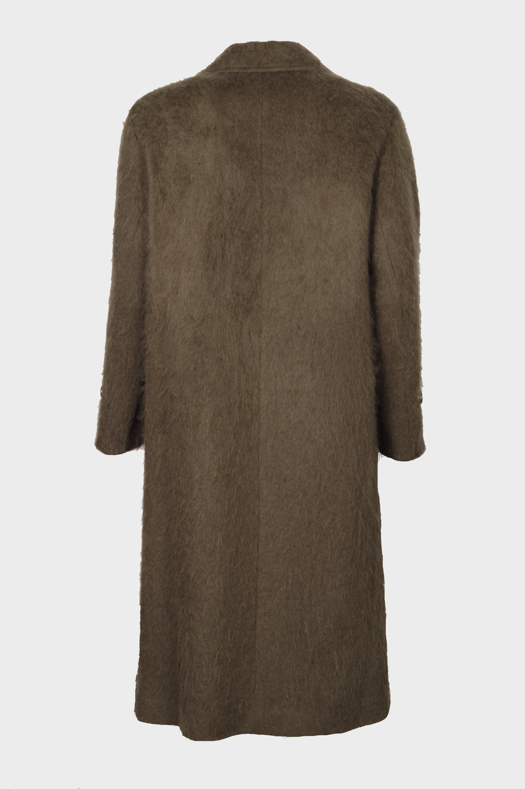FLONA Fluffy Coat in Olive