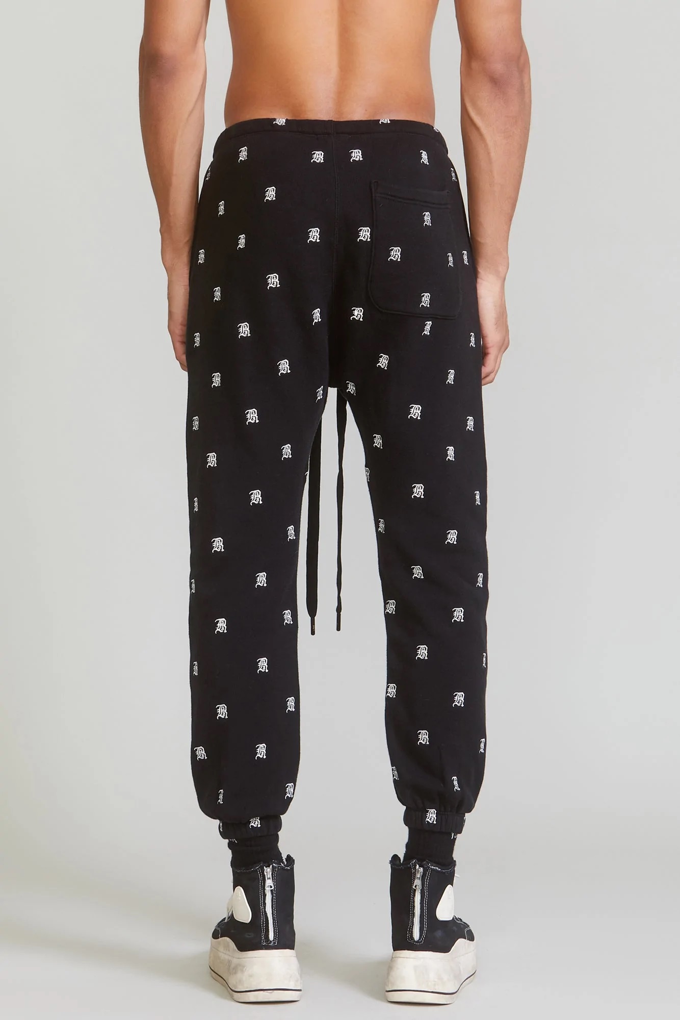 R13 Sweatpants Allover in Black M