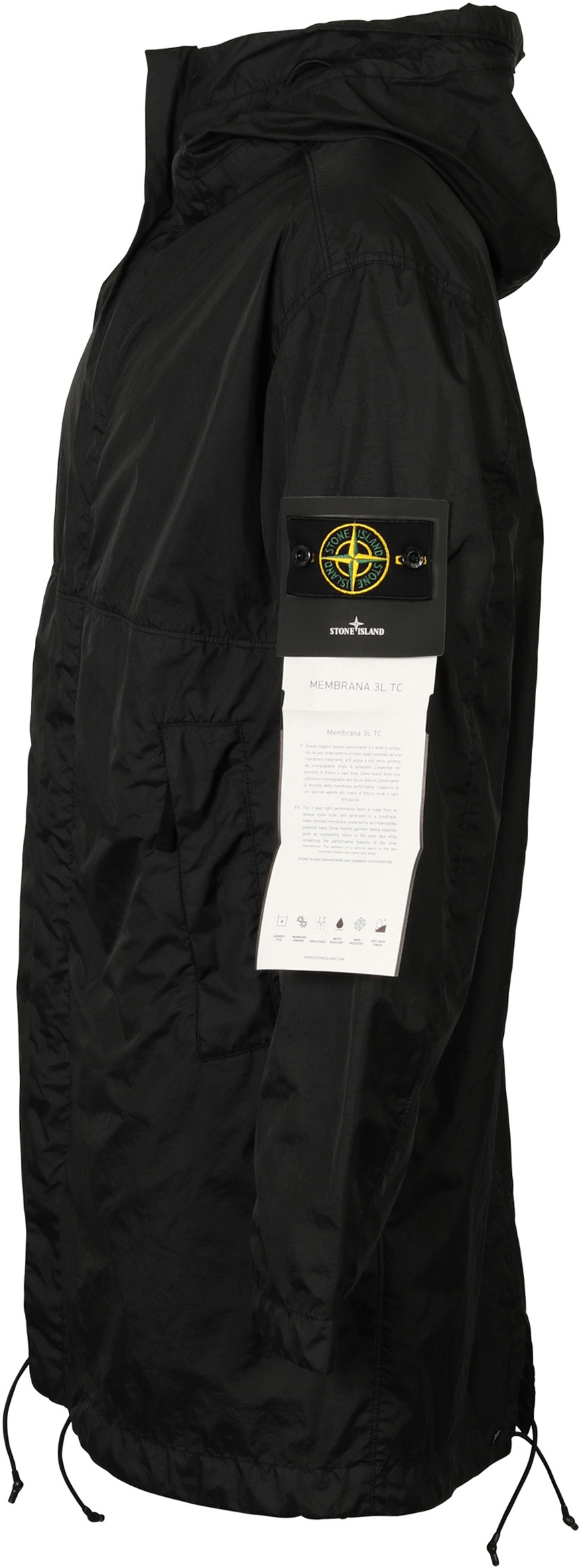 Stone Island Parka Black S