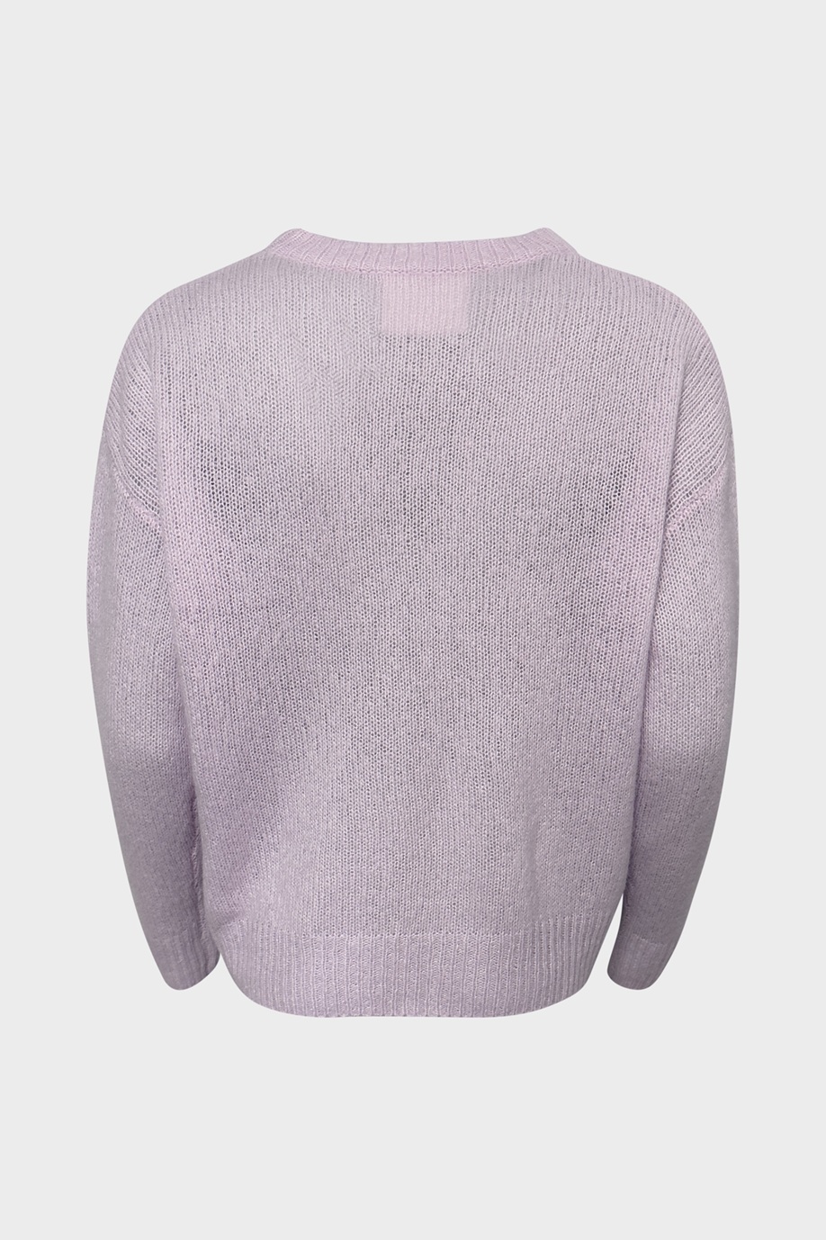 LISA YANG Lova Cotton/Silk Sweater in Light Pink