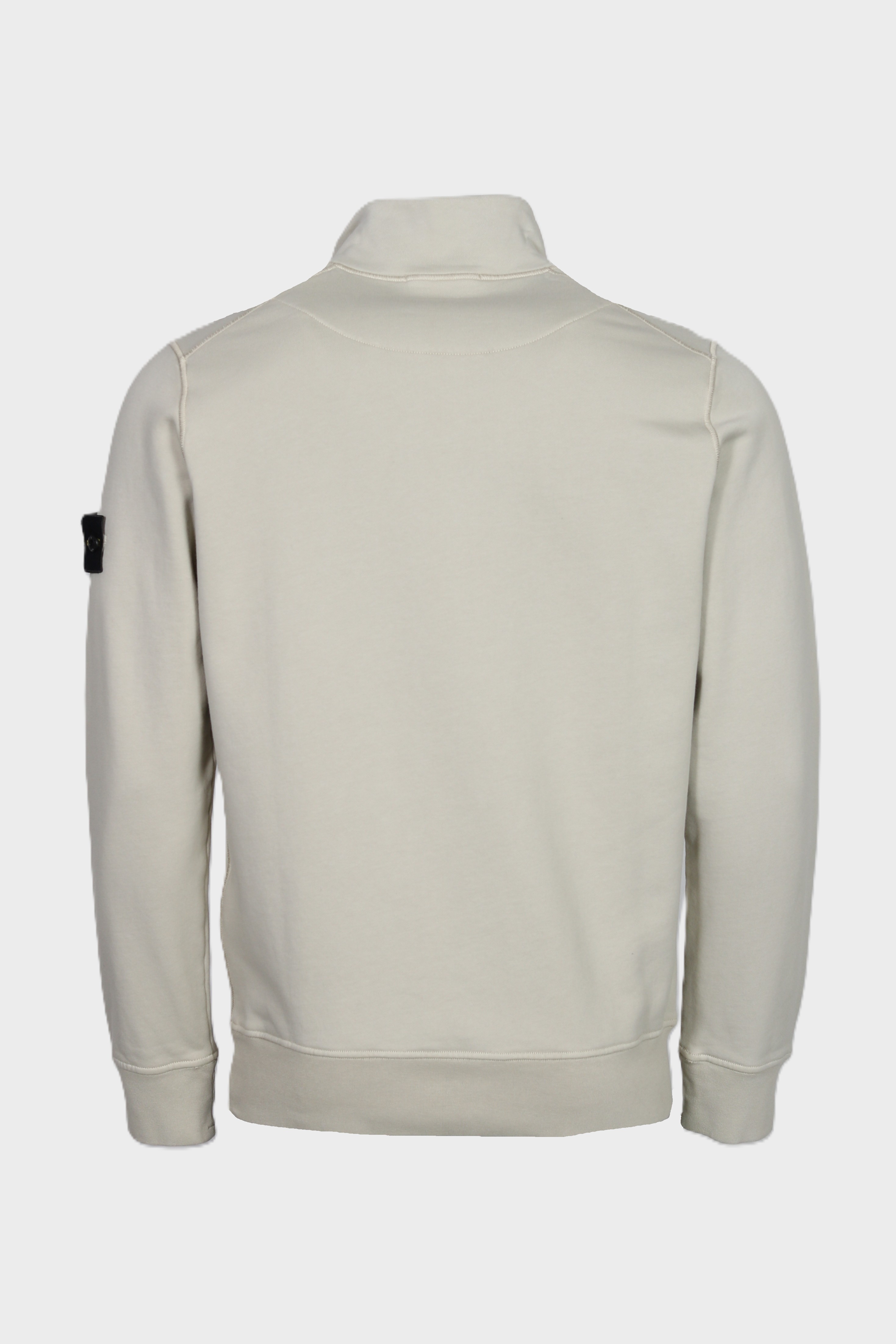 STONE ISLAND Half-Zip Sweatshirt in Stone