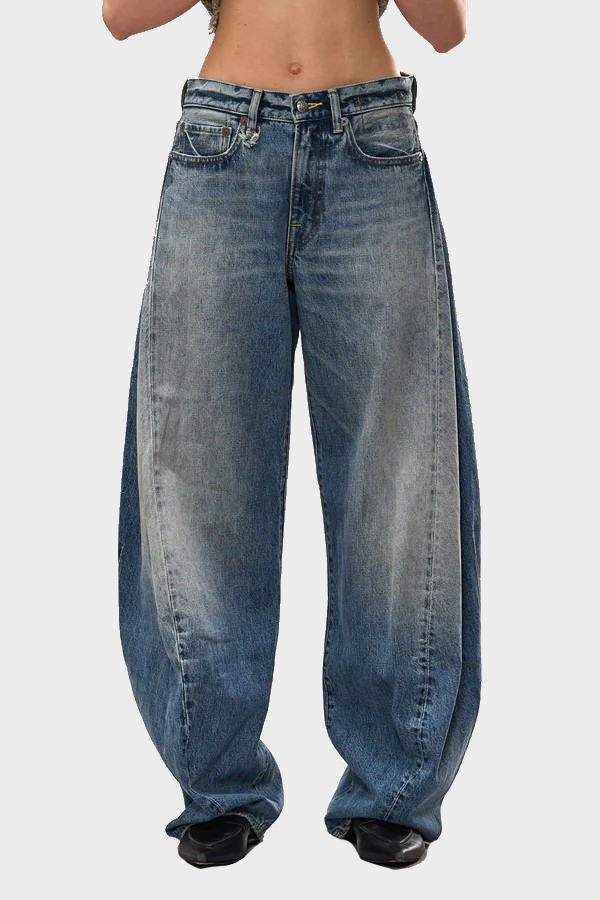 R13 Janine Jeans in Bowery Indigo