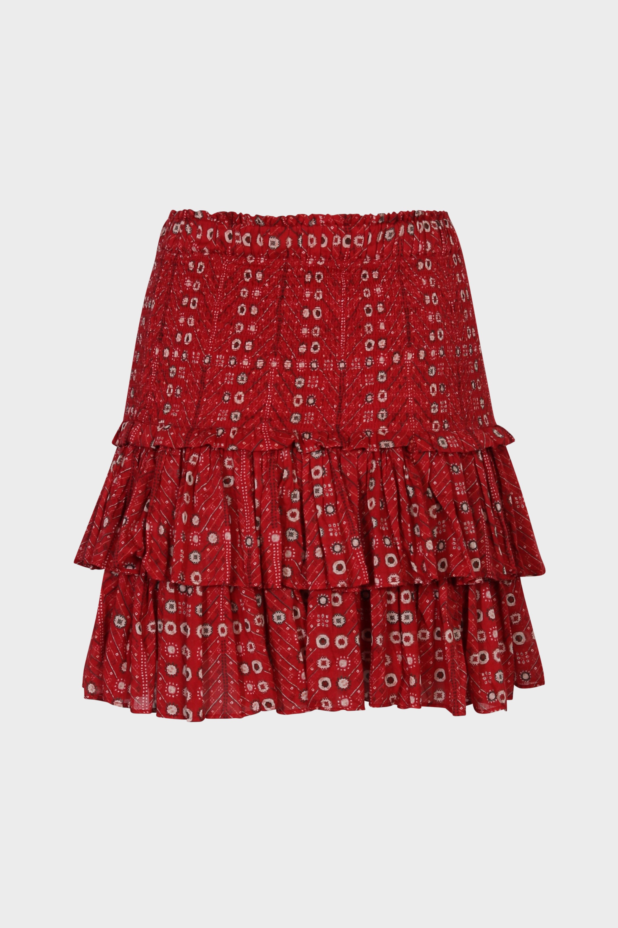 ISABEL MARANT ÉTOILE Naomi Skirt in Red ISABEL MARANT ÉTOILE Naomi Skirt in Red