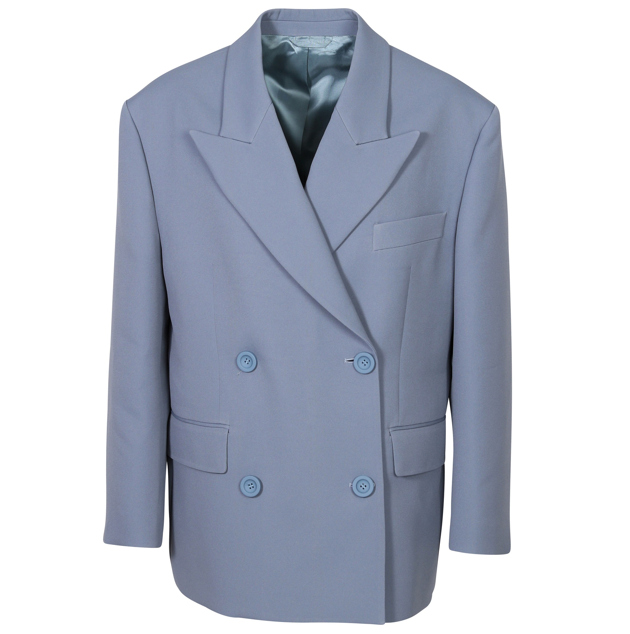 ACNE STUDIOS Oversize Blazer in Dusty Blue