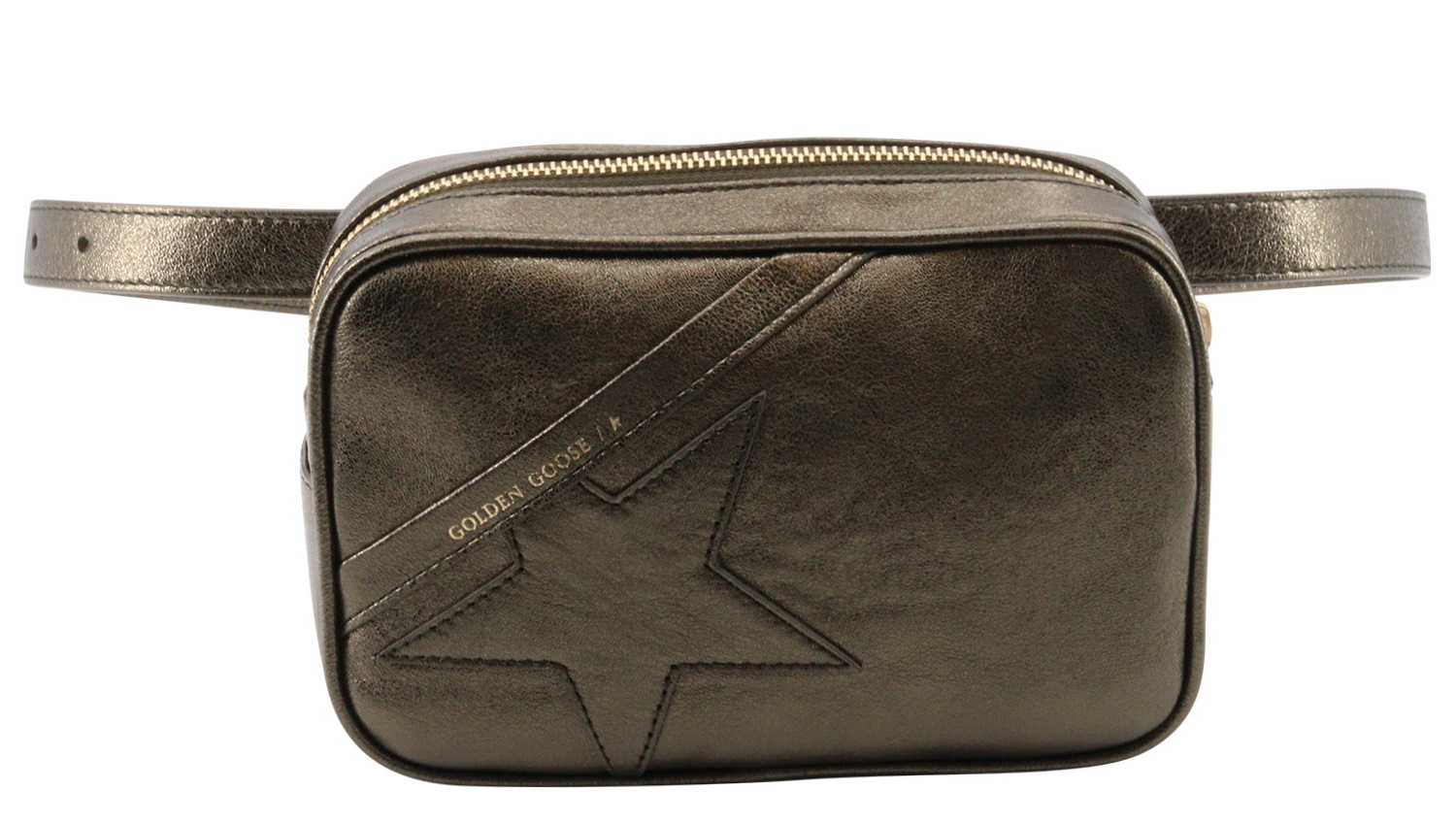 Golden Goose Star Belt Bag Metallic