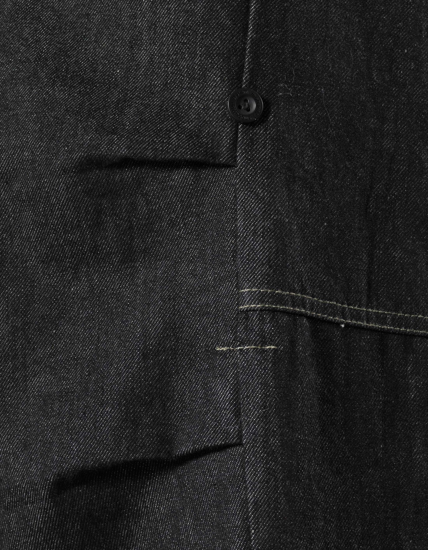 MAHARISHI 7700 Light Denim Loose Snopants® in Black