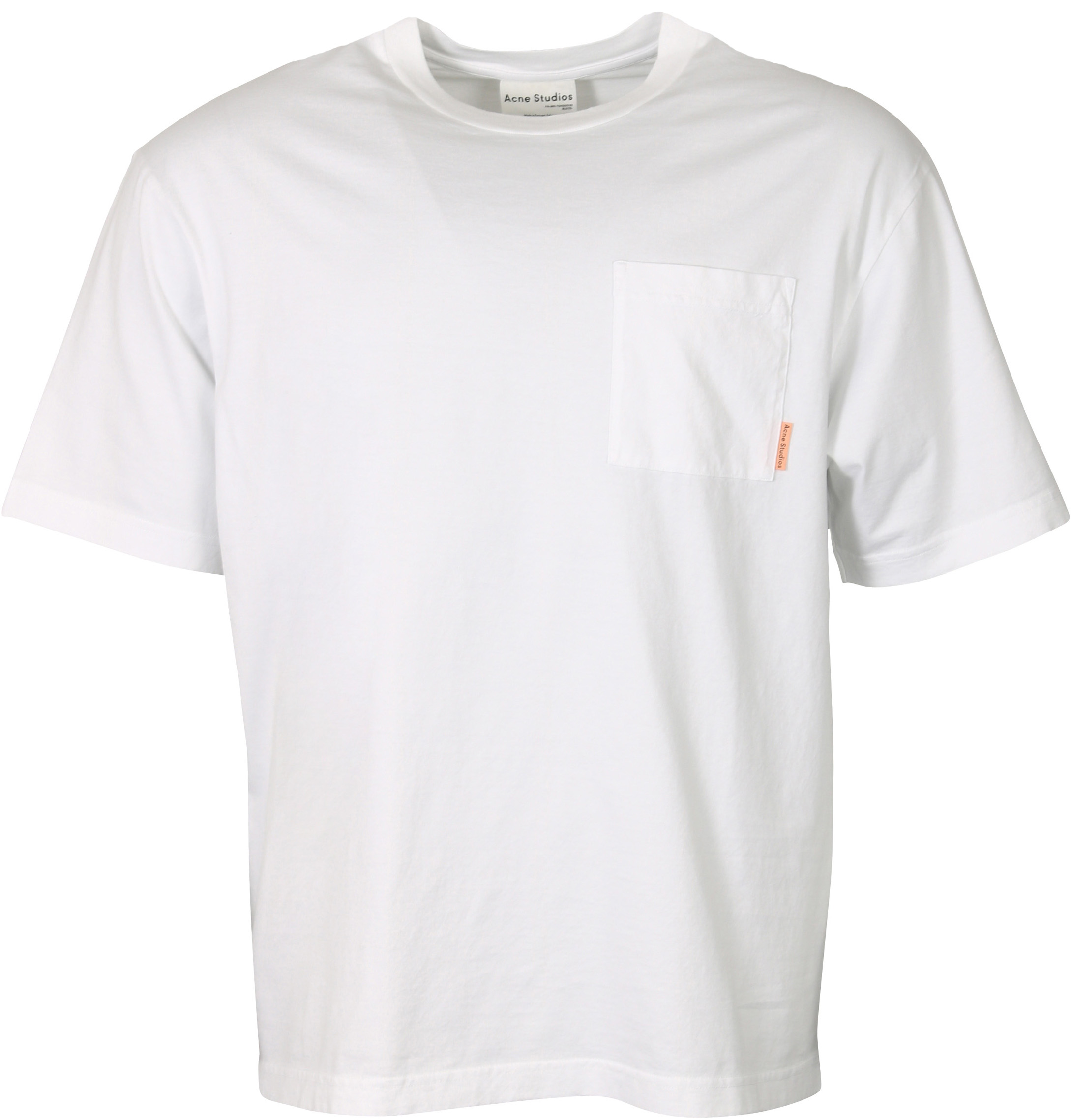 Acne Studios Extorr Pocket T-Shirt White