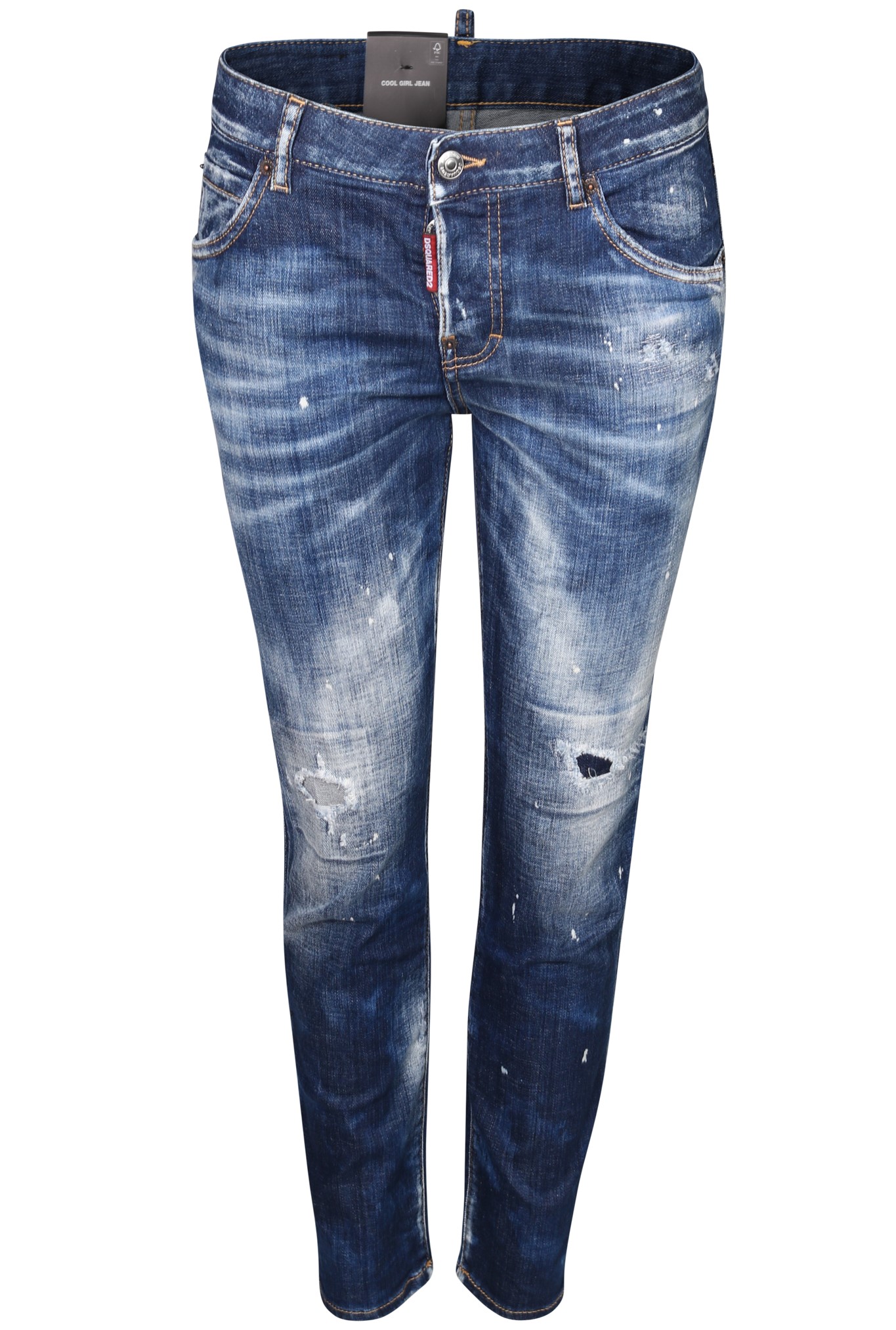 DSQUARED2 Cool Girl Jeans in Washed Dark Blue