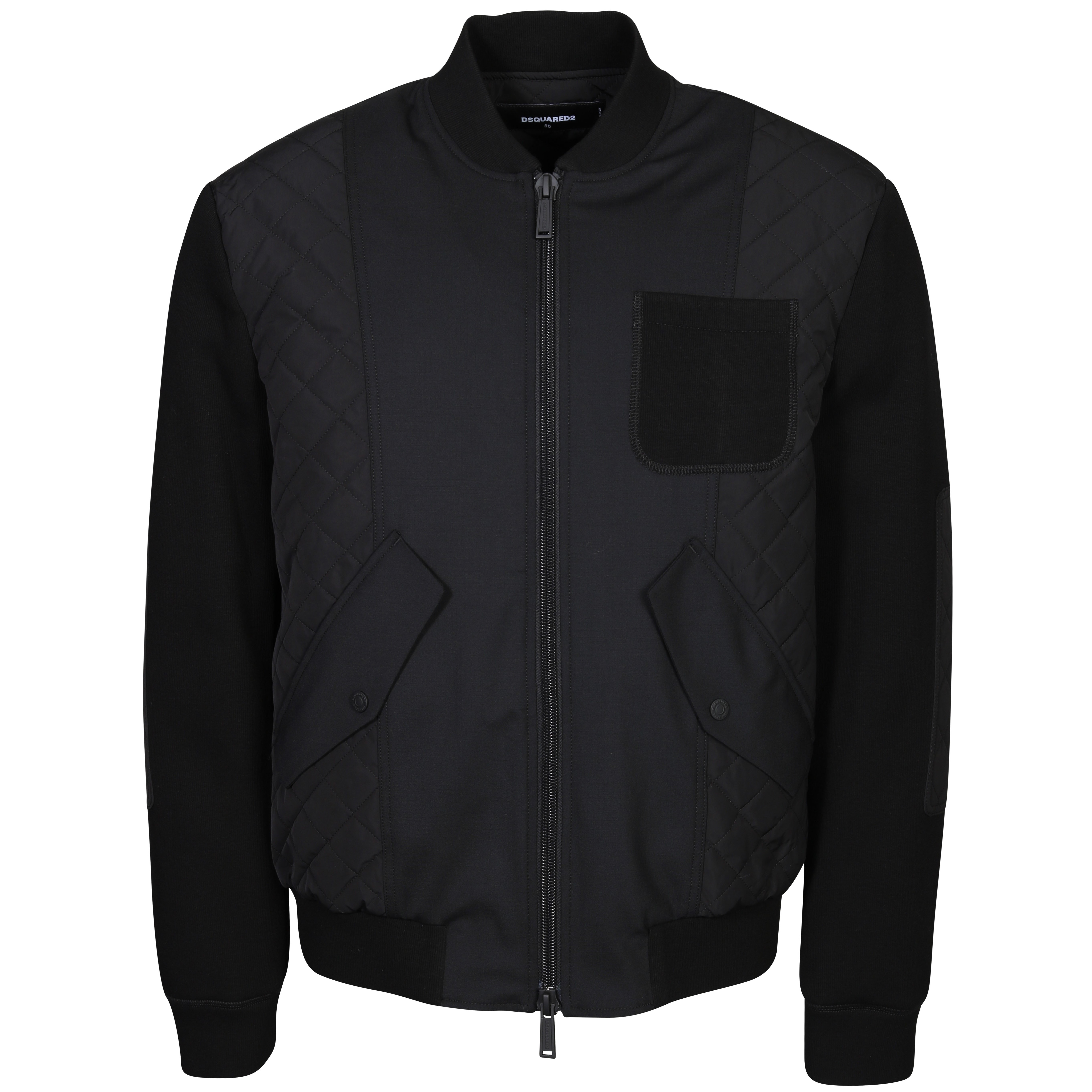 Dsquared Padded Bomberjacket in Black