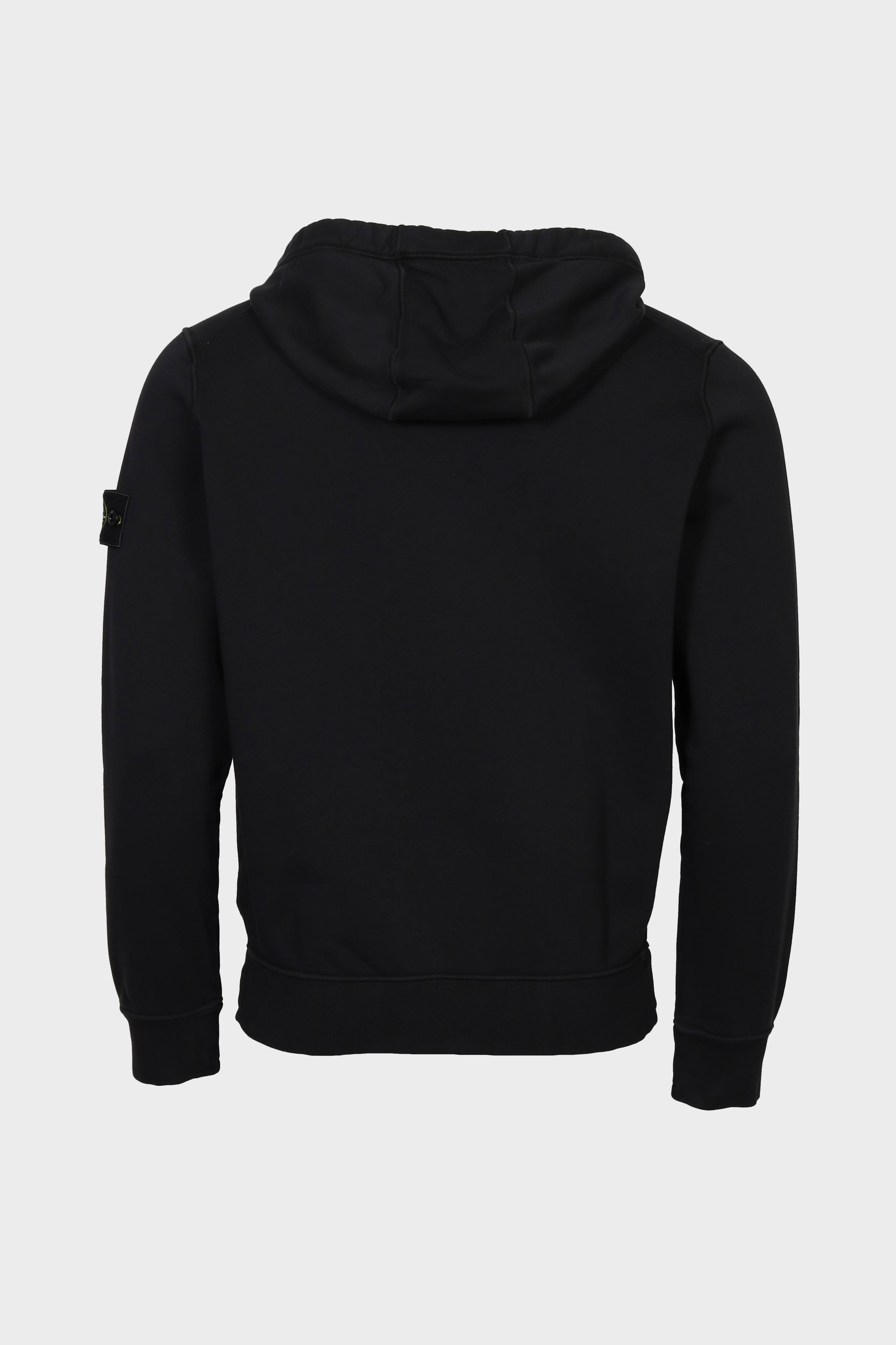 STONE ISLAND Zip Hoodie in Black