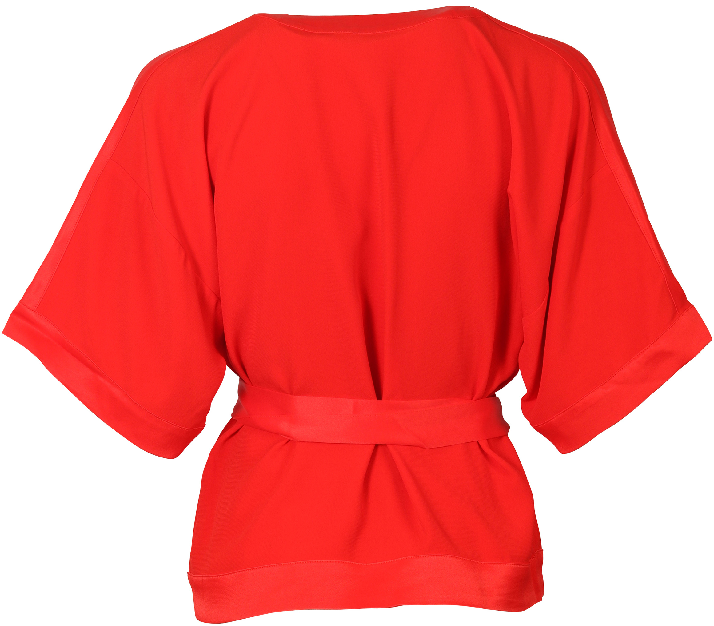 Summum Kimono Top Red