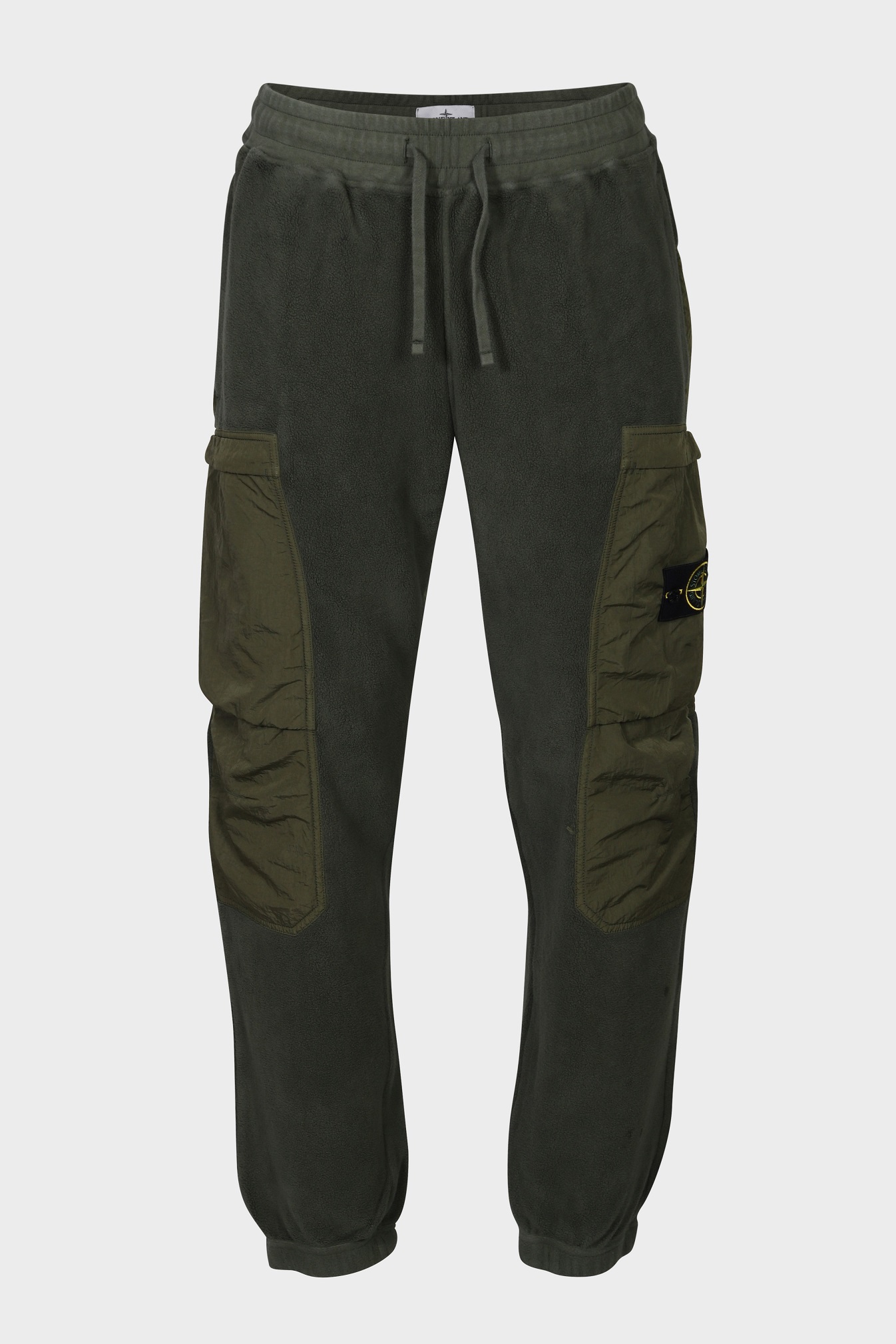 STONE ISLAND Fleece Joggpant in Olive 2XL