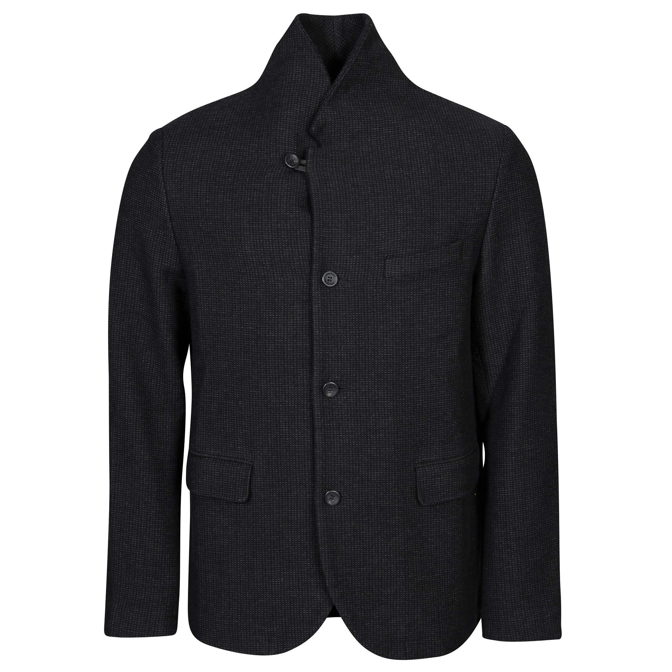 Hannes Roether Jacket in Grey/Black