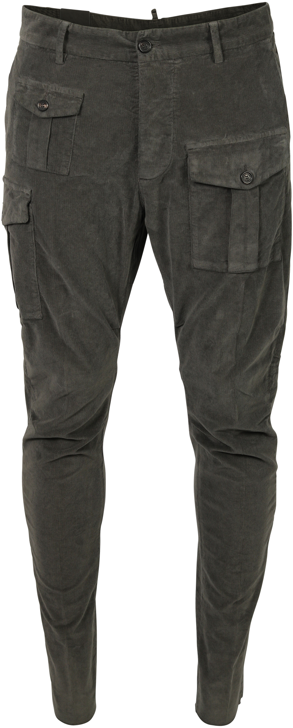 Dsquared Cord Pant Sexy Cargo Fit Grey 46