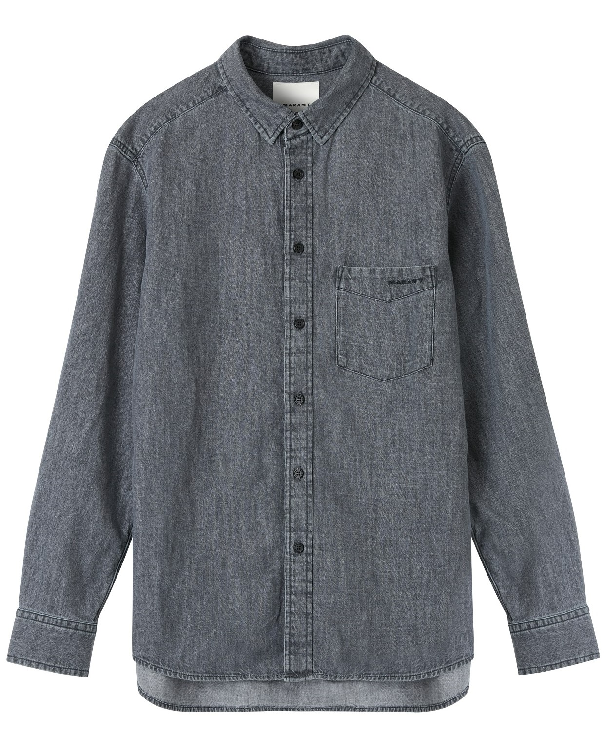 Isabel Marant Lako Jeans Shirt in Dark Grey M